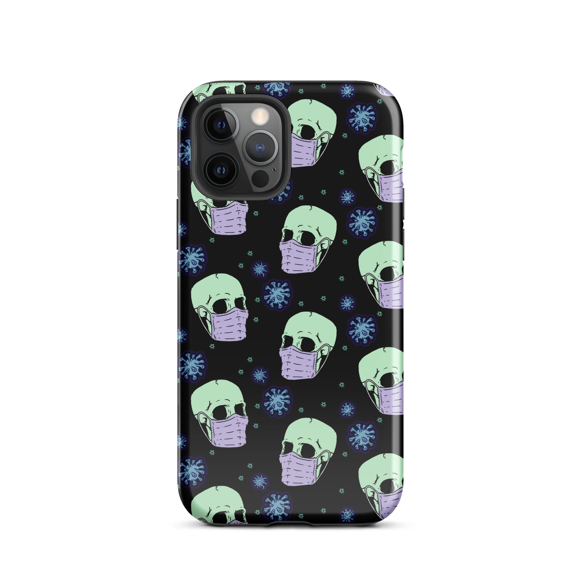 Murder Apparel Virus Skull iPhone Case
