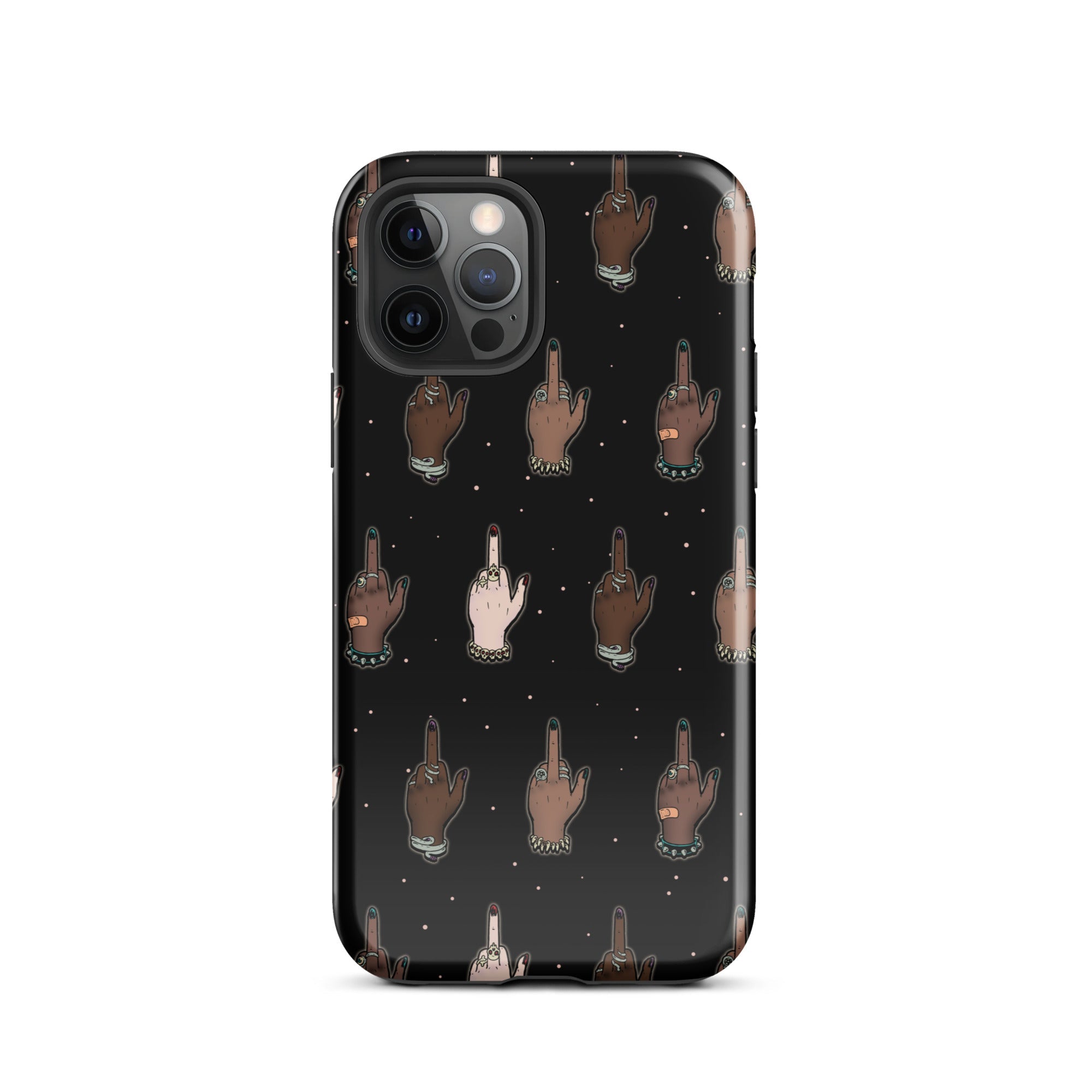 Murder Apparel Fuck Racism iPhone Case