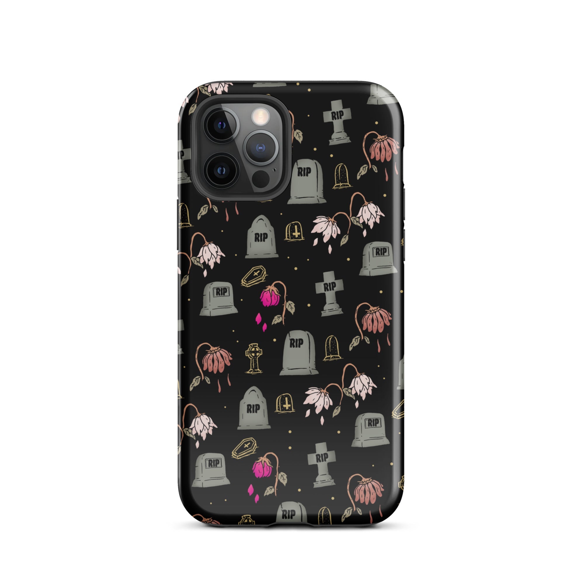 Murder Apparel Cemetery iPhone Case