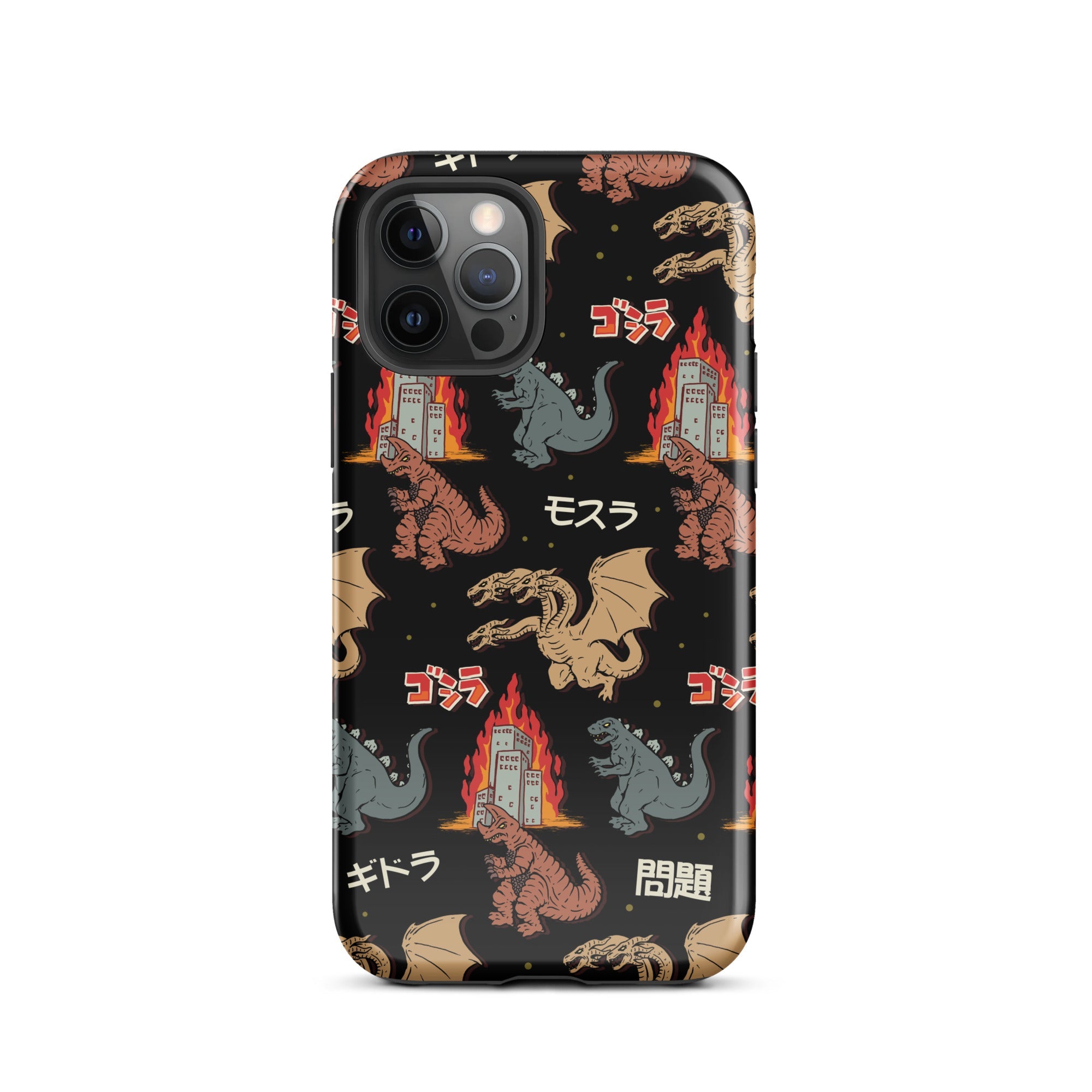 Murder Apparel Godzilla And Friends iPhone Case