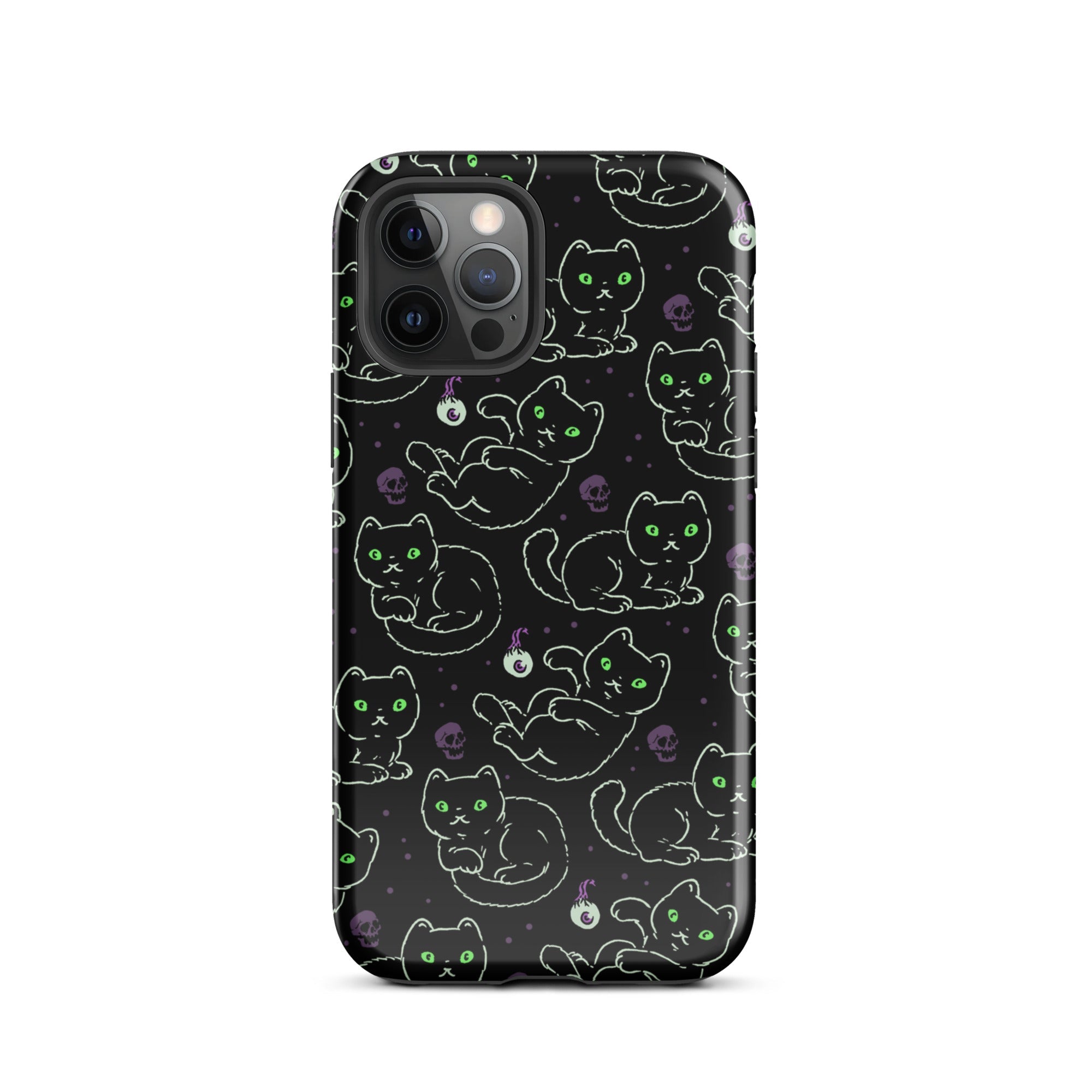 Murder Apparel Black Cats iPhone Case
