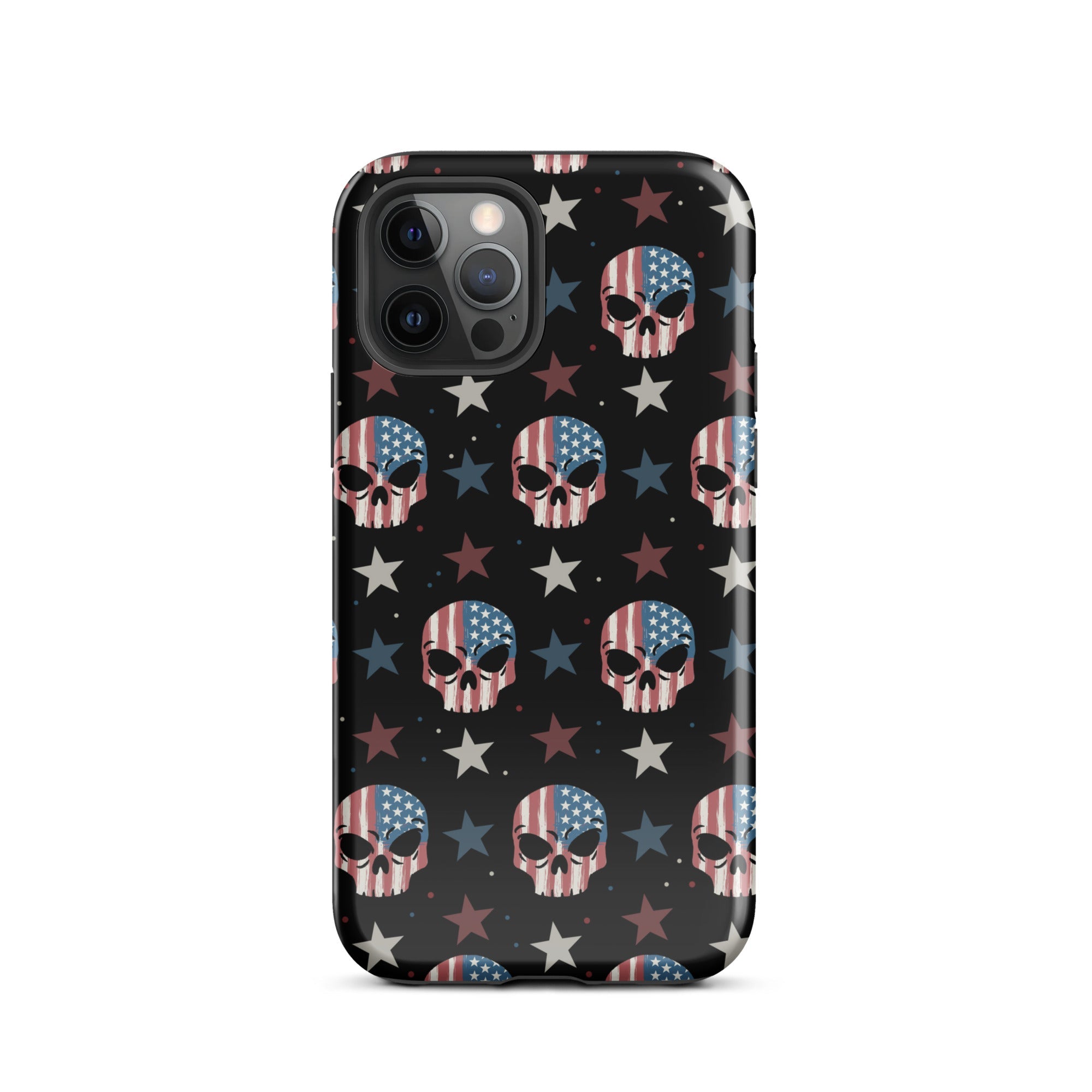 Murder Apparel USA Skull iPhone Case