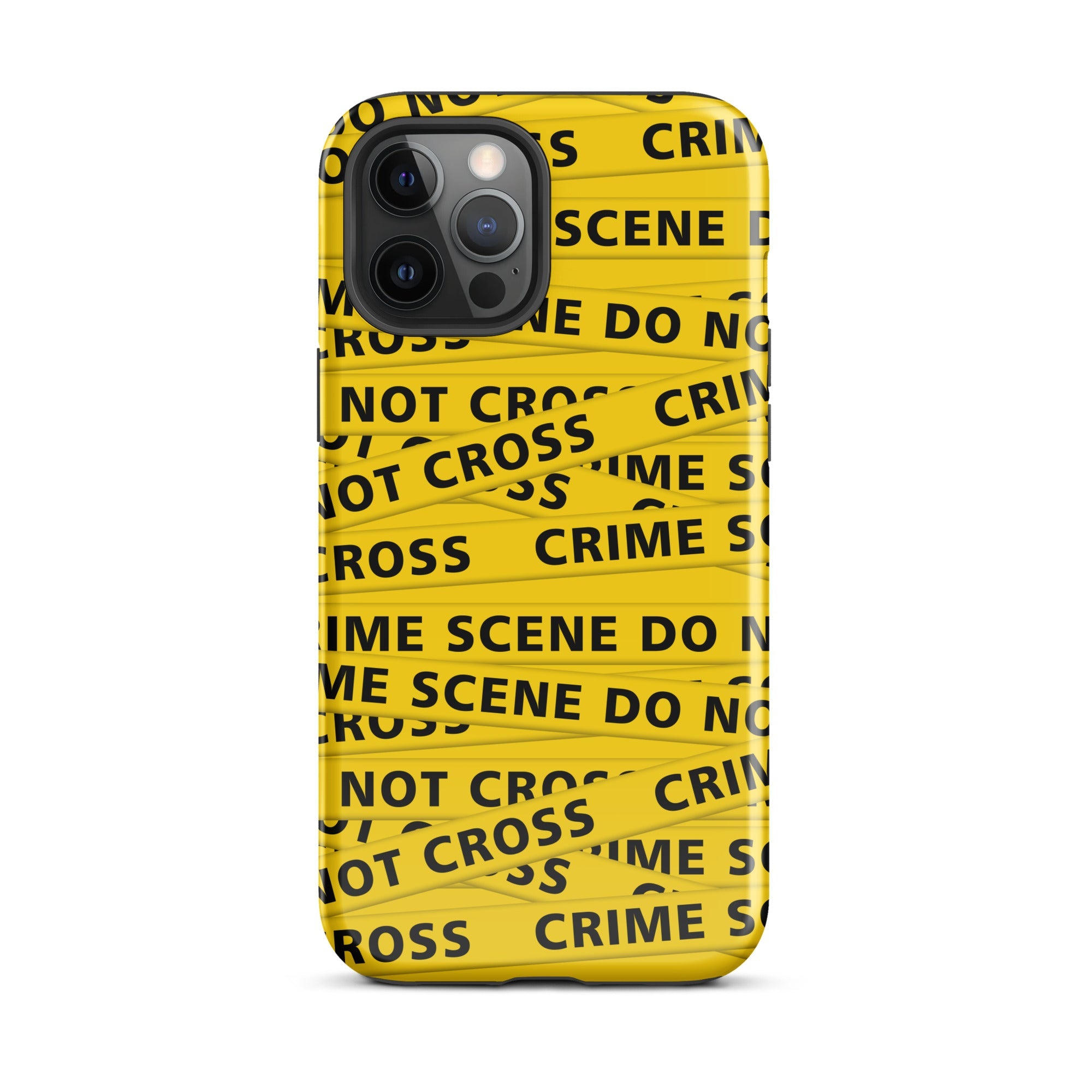 Murder Apparel Crime Scene iPhone Case