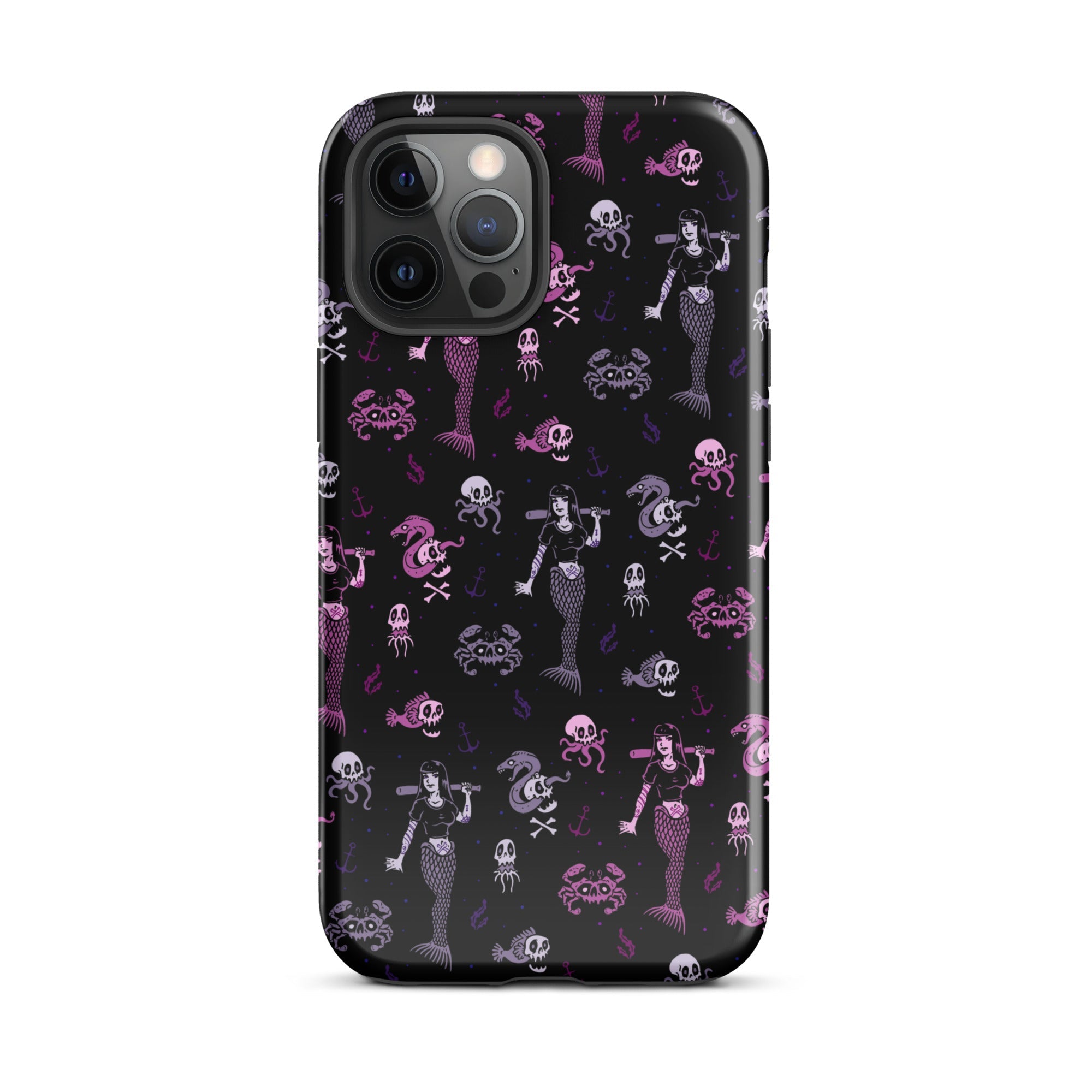 Murder Apparel Metal Mermaid iPhone Case