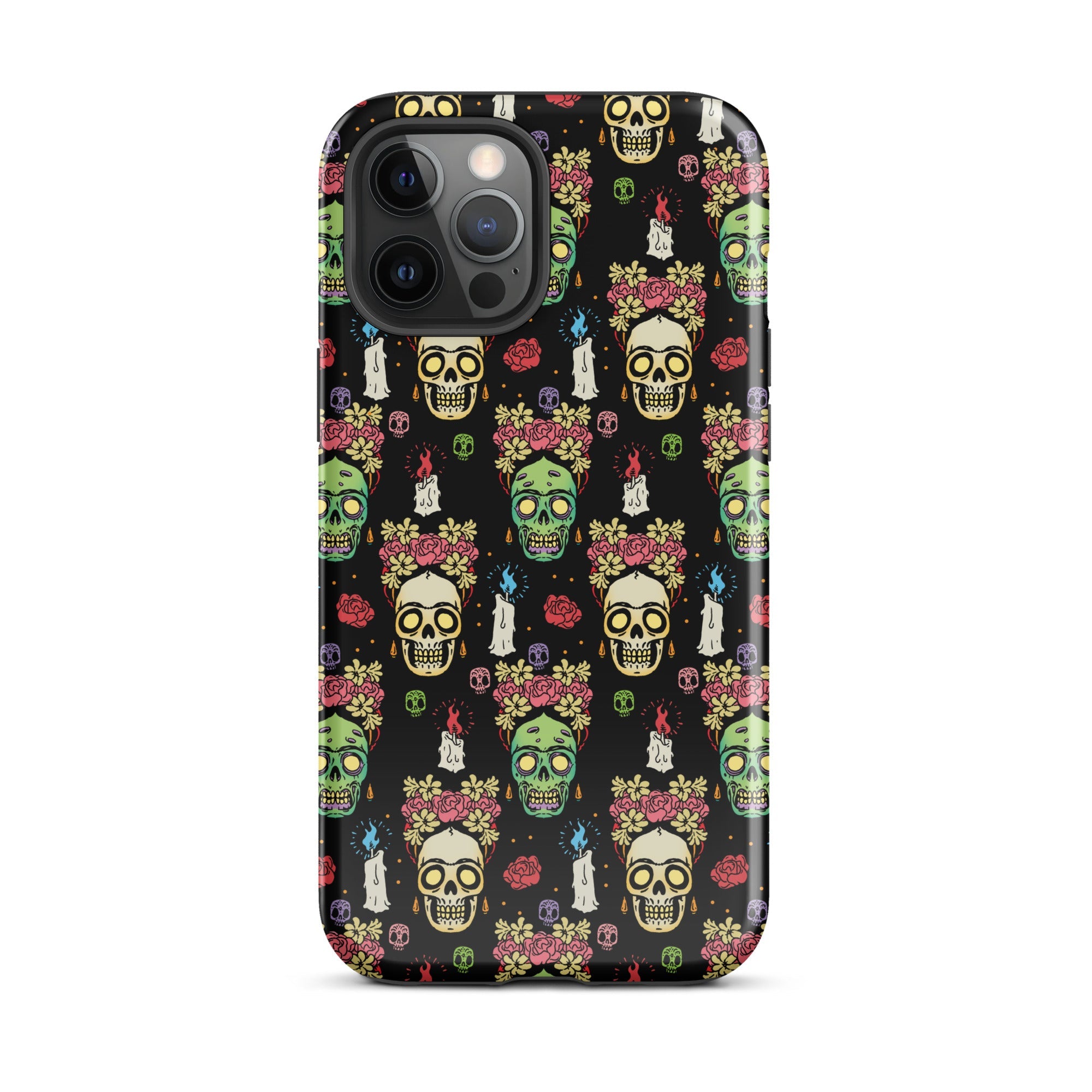 Murder Apparel Frida Kahlo Skull iPhone Case