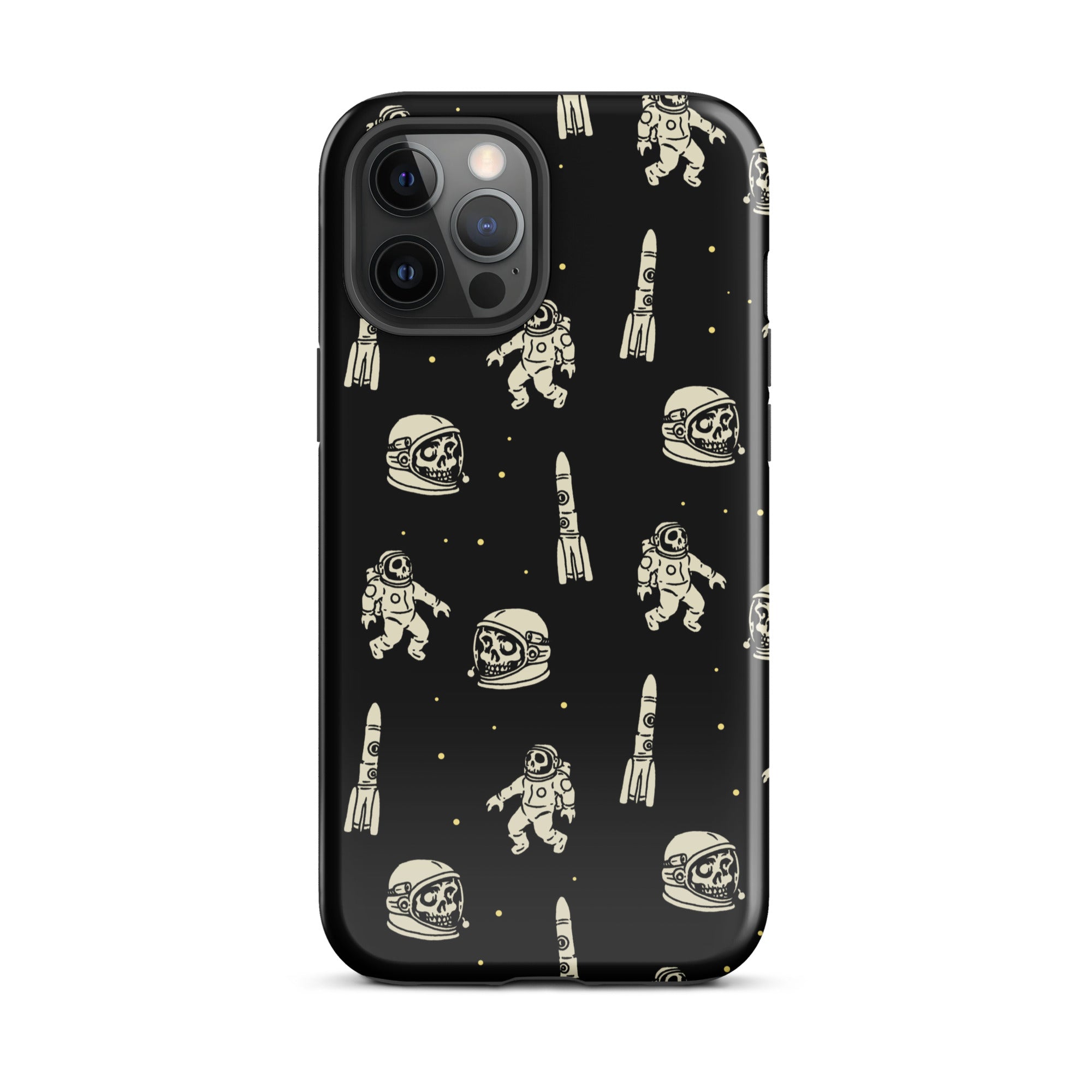 Murder Apparel Astronaut Skull iPhone Case