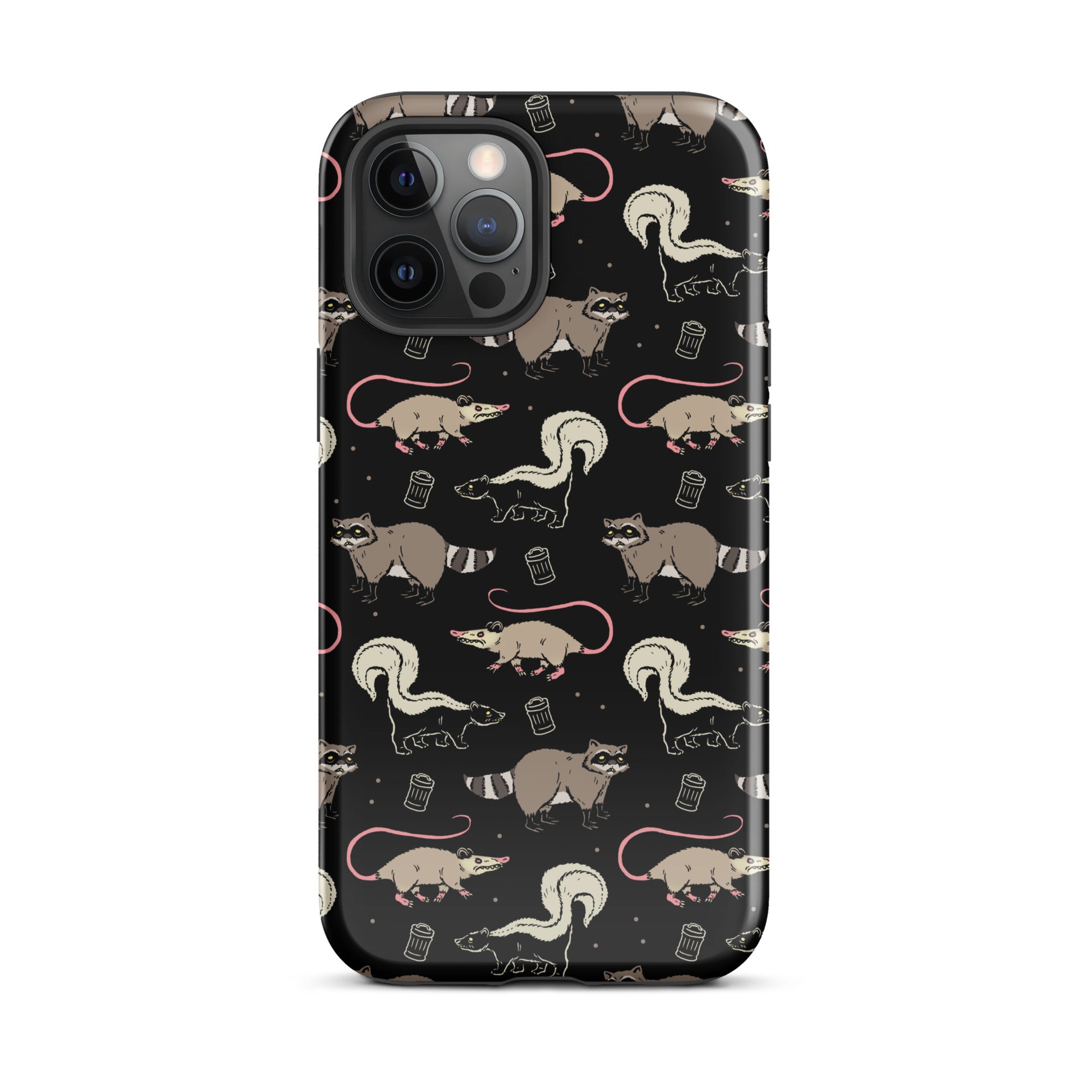 Murder Apparel Garbage Cats iPhone Case