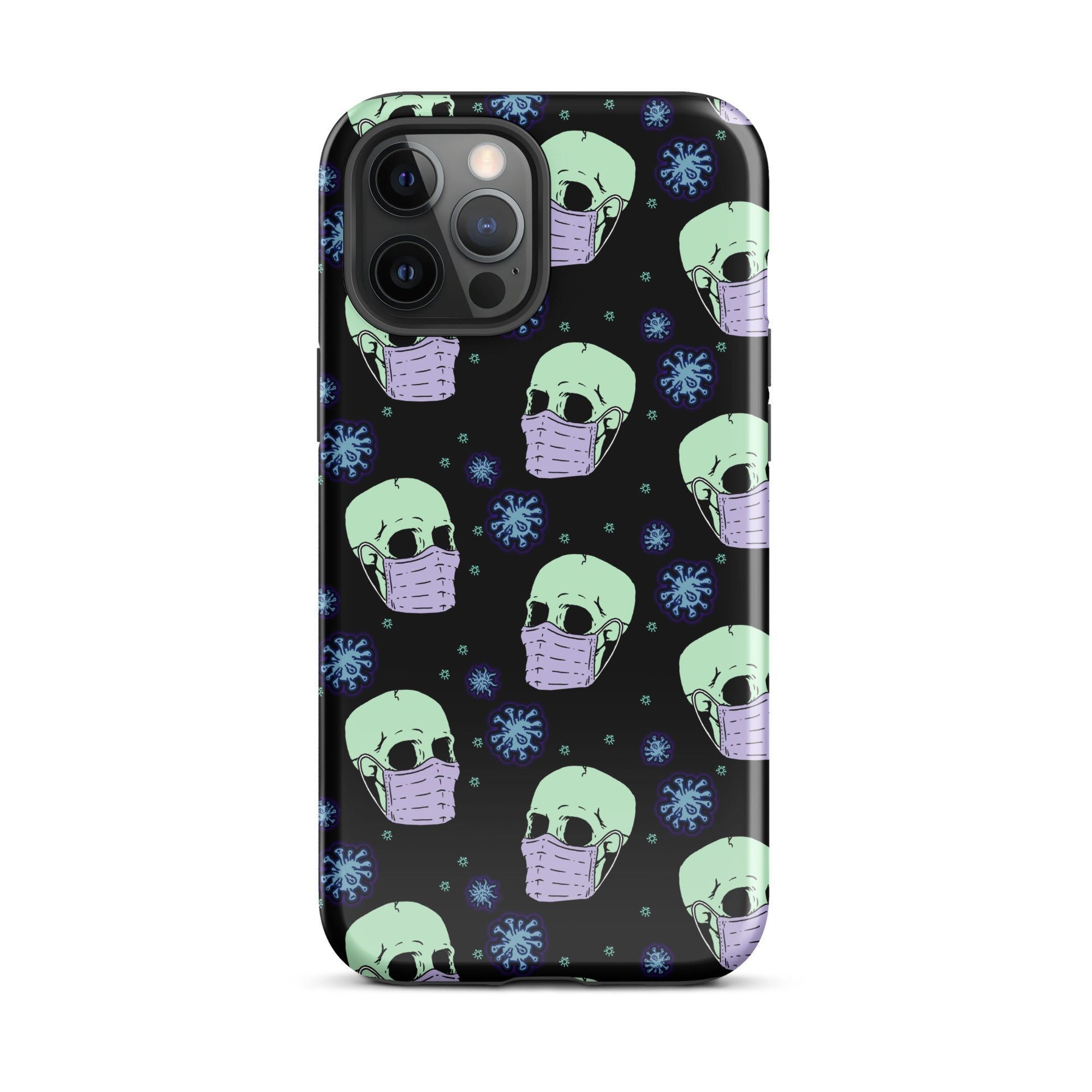 Murder Apparel Virus Skull iPhone Case