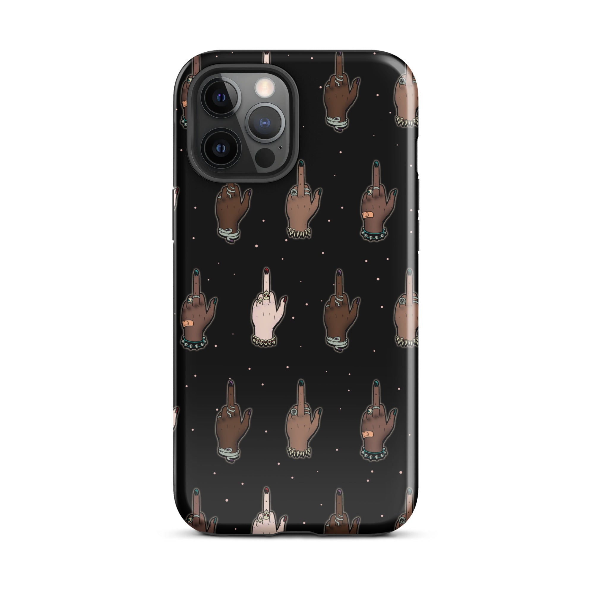 Murder Apparel Fuck Racism iPhone Case