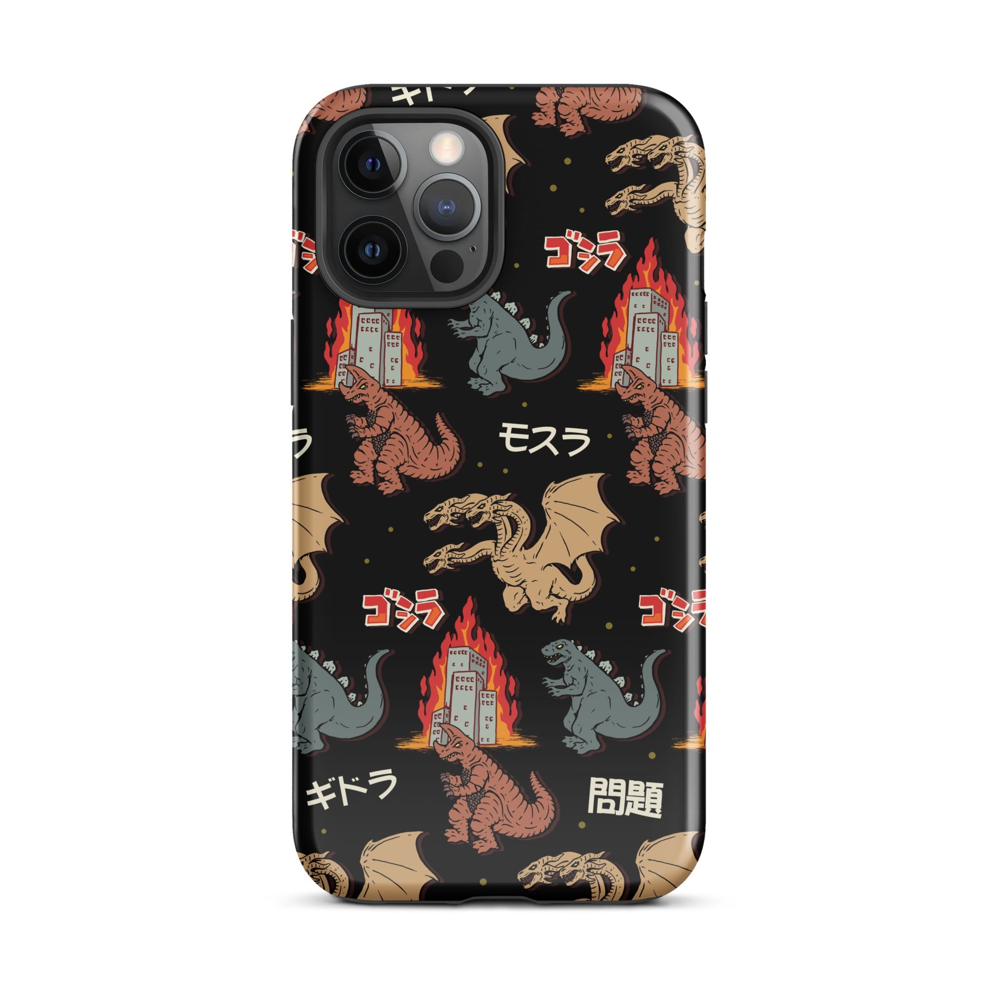 Murder Apparel Godzilla And Friends iPhone Case