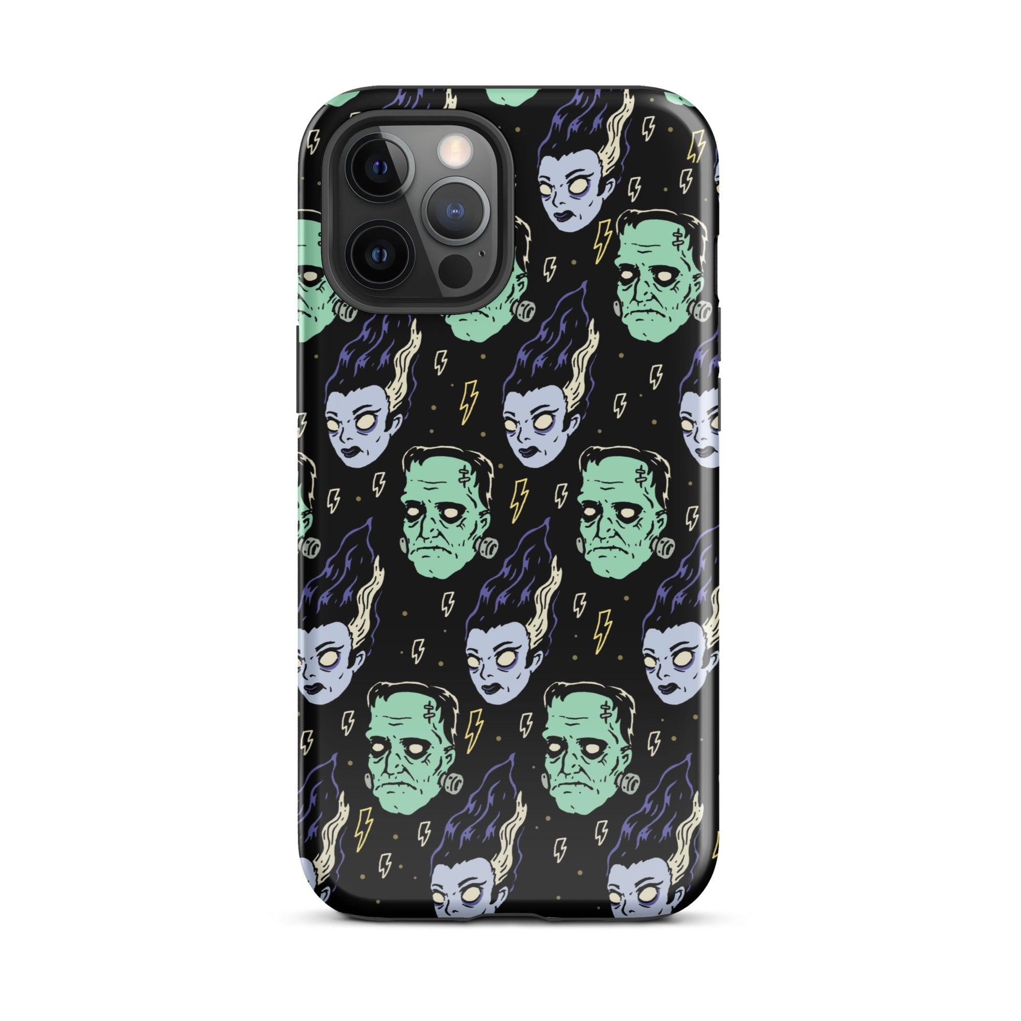 Murder Apparel Frankenstein And Bride iPhone Case