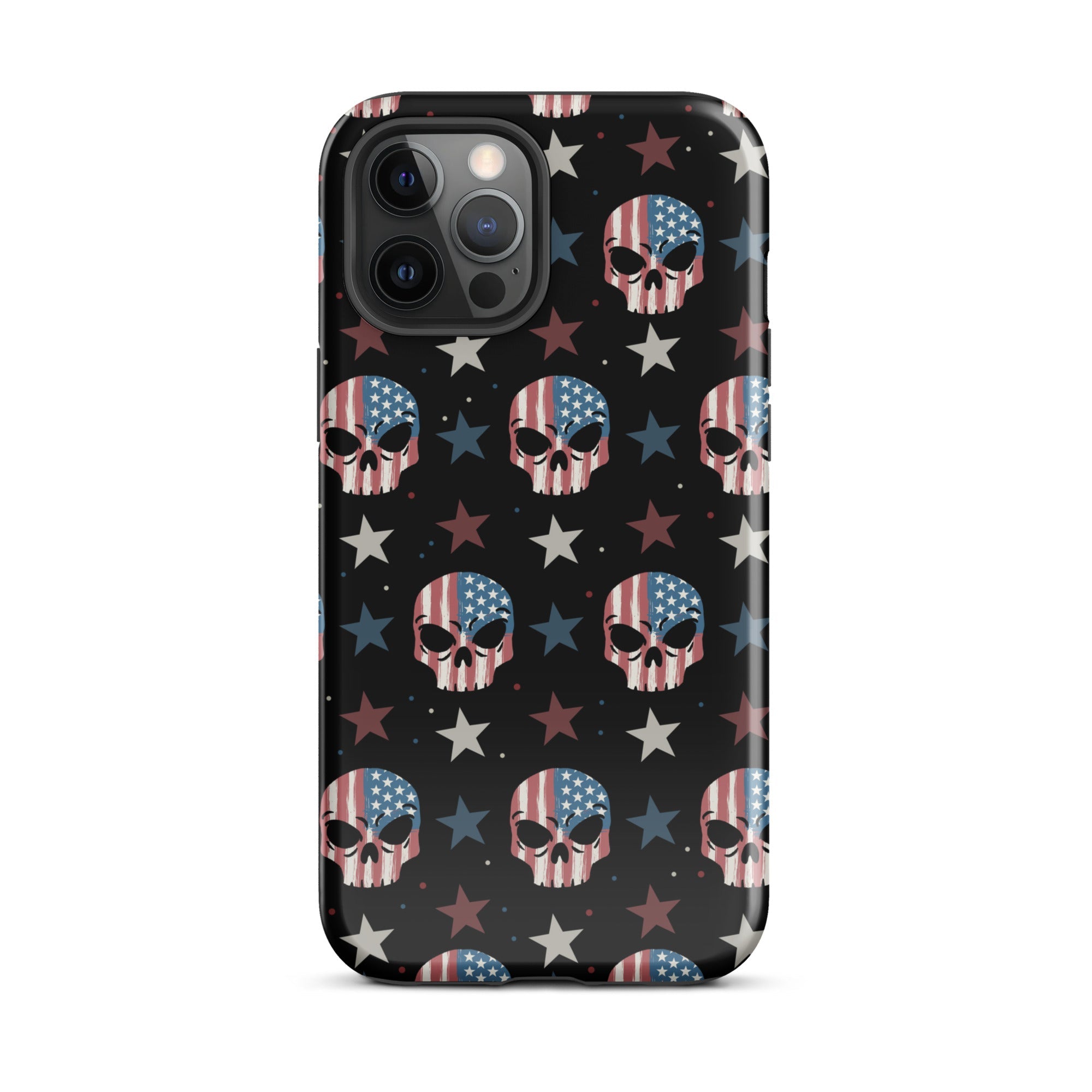 Murder Apparel USA Skull iPhone Case