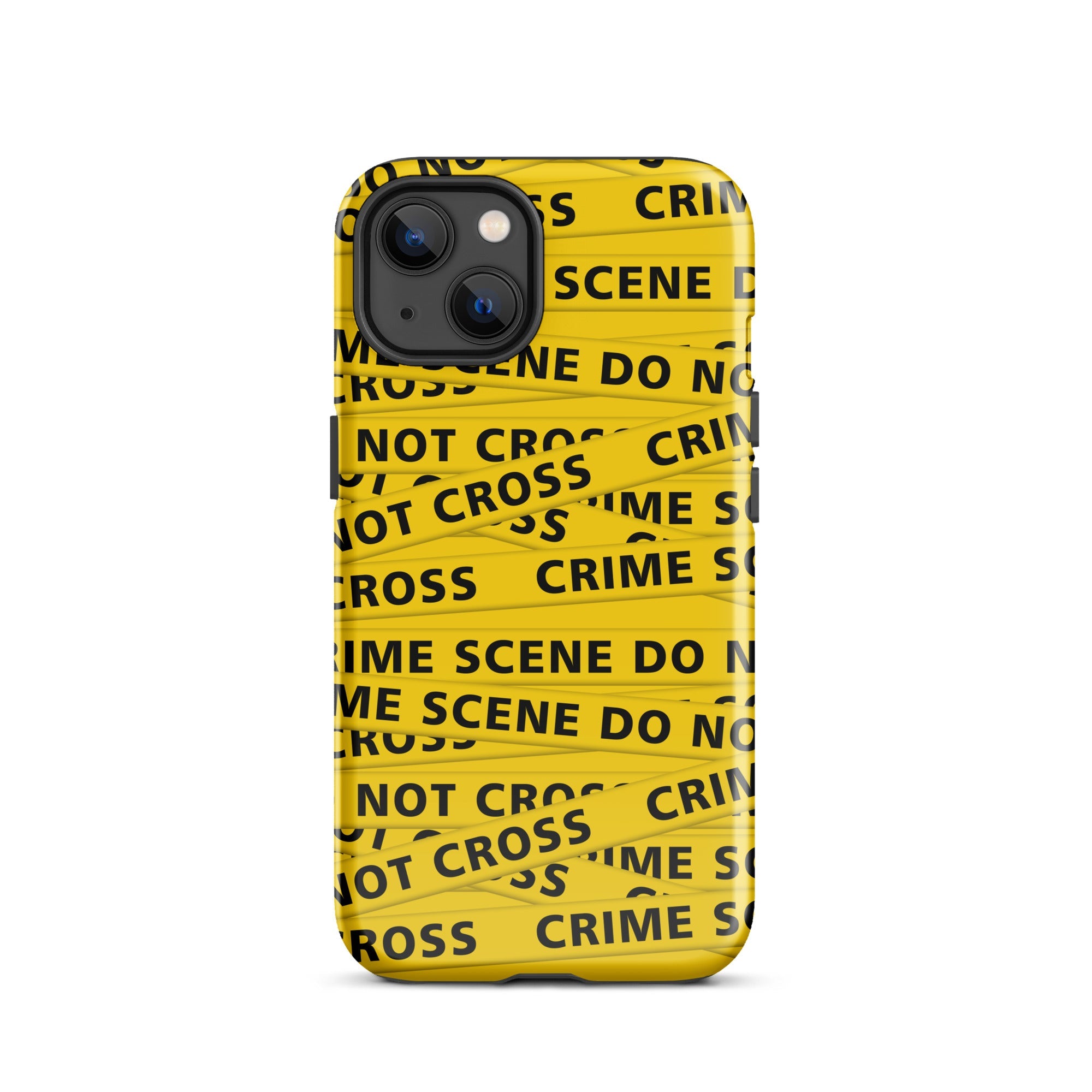 Murder Apparel Crime Scene iPhone Case