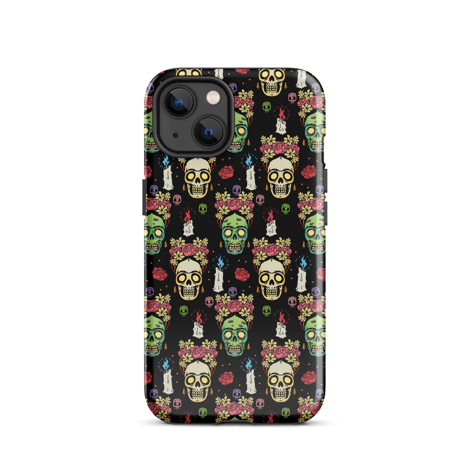 Murder Apparel Frida Kahlo Skull iPhone Case