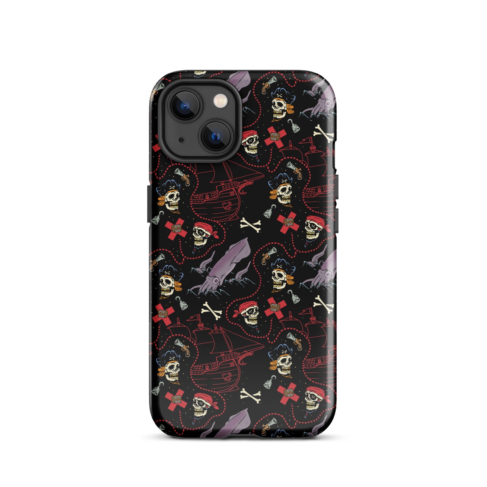 Murder Apparel Pirate Skulls iPhone Case