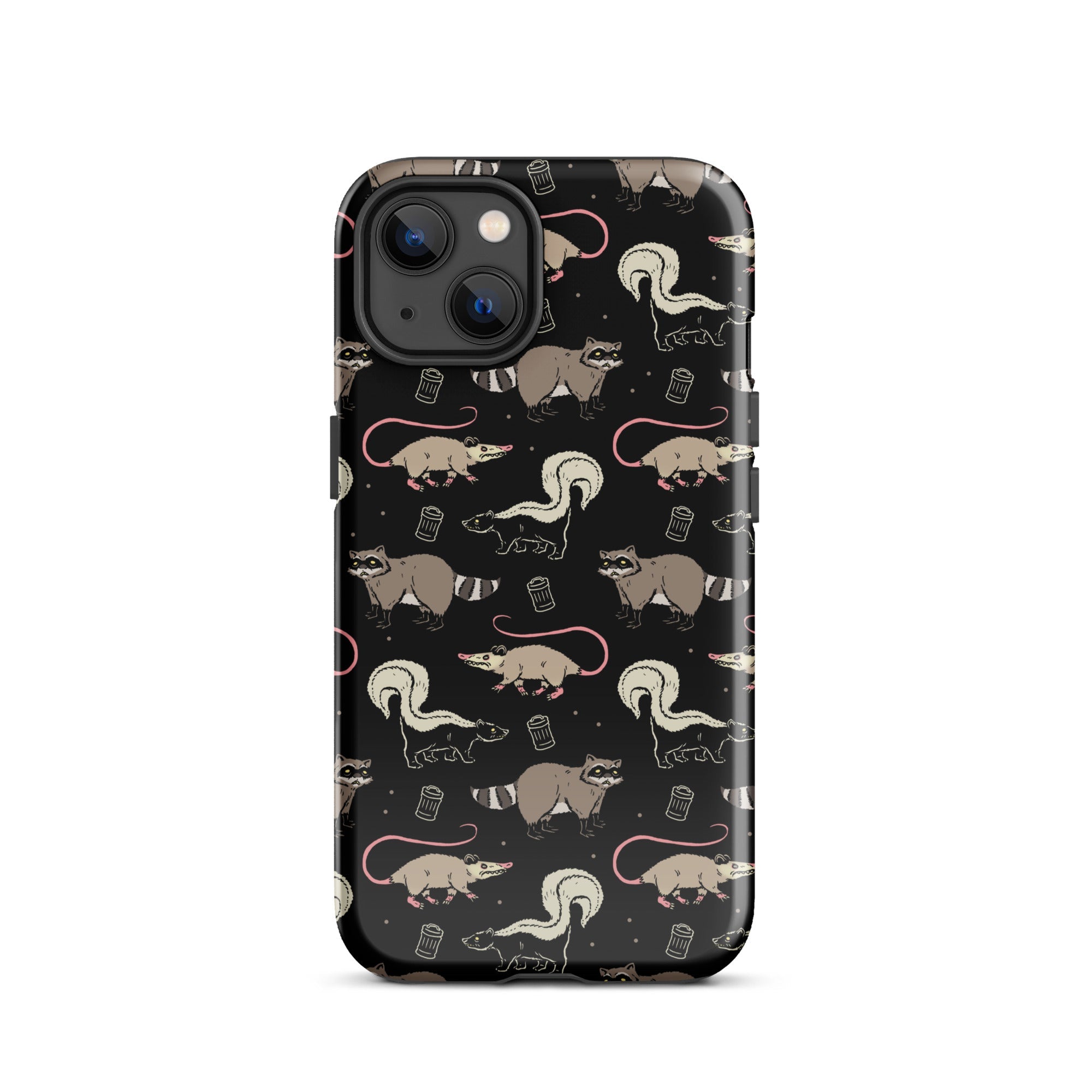 Murder Apparel Garbage Cats iPhone Case