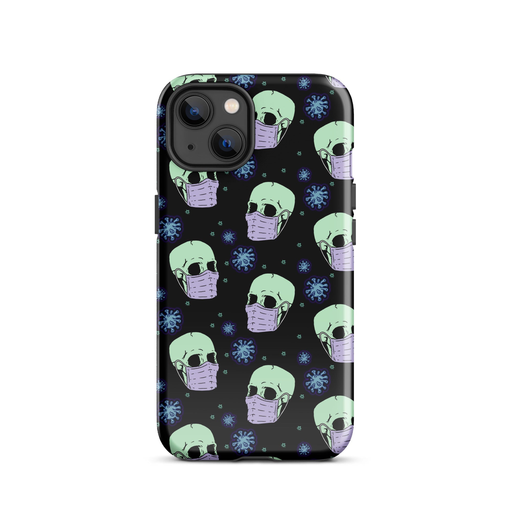 Murder Apparel Virus Skull iPhone Case