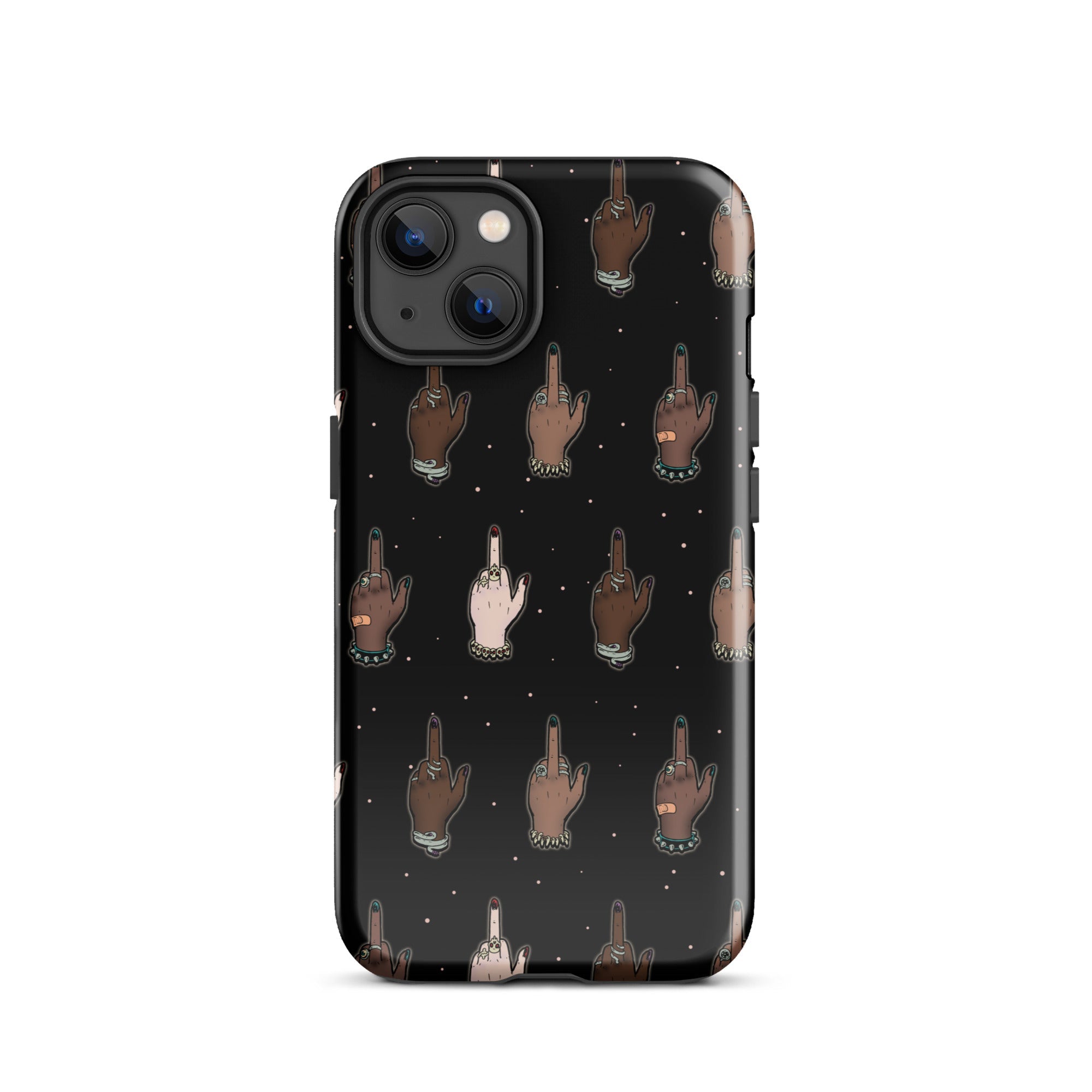 Murder Apparel Fuck Racism iPhone Case