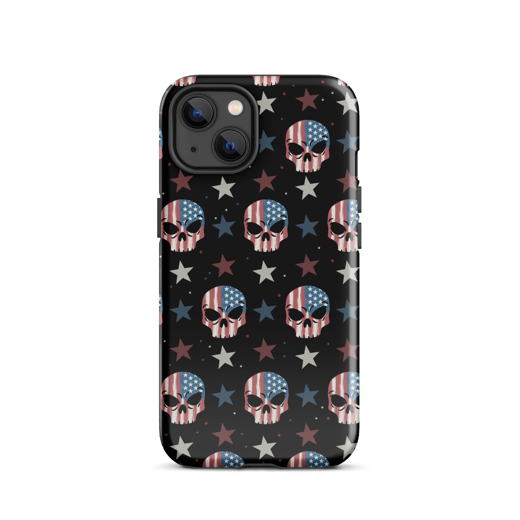 Murder Apparel USA Skull iPhone Case