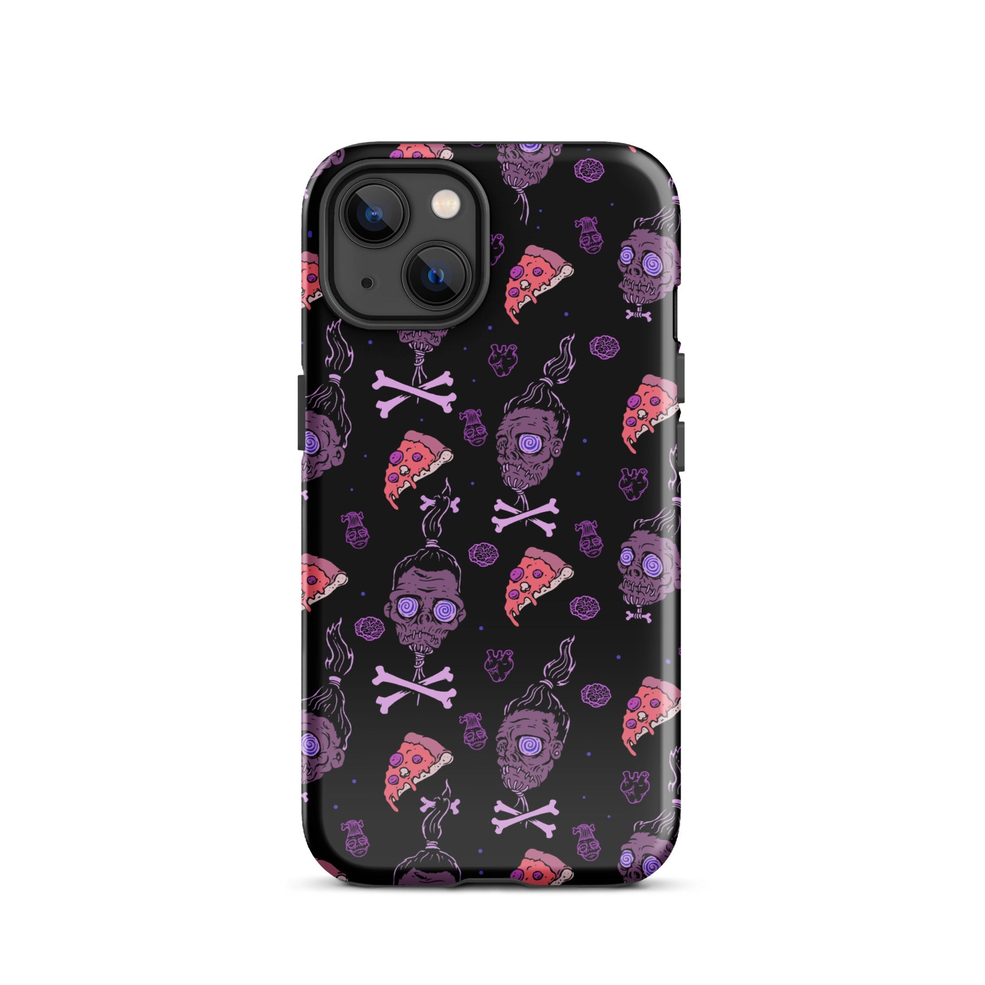 Murder Apparel Horror Movies And Pizza iPhone Case