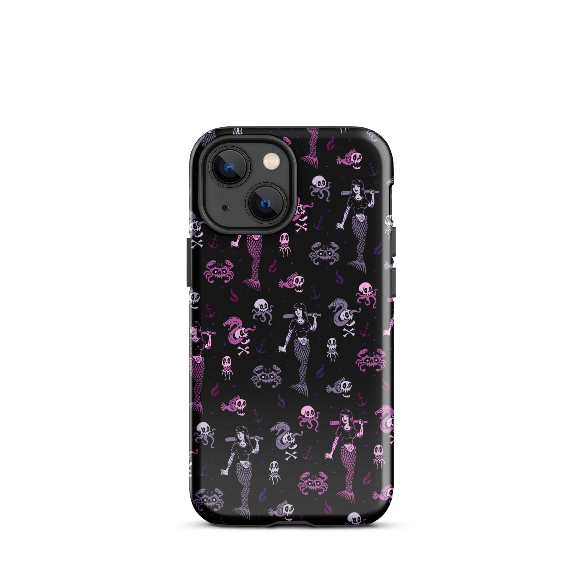 Murder Apparel Metal Mermaid iPhone Case