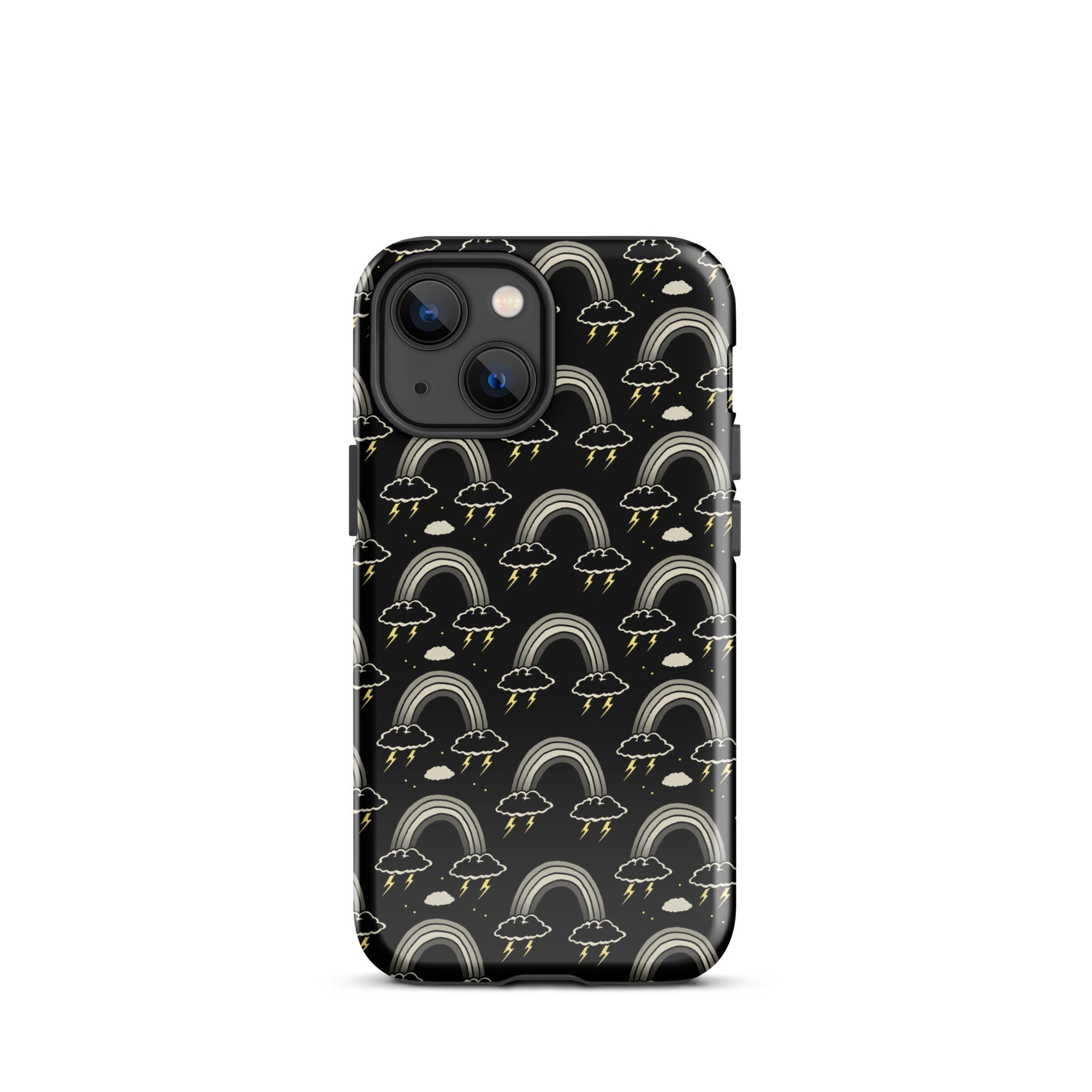 Murder Apparel Goth Rainbow Emo iPhone Case