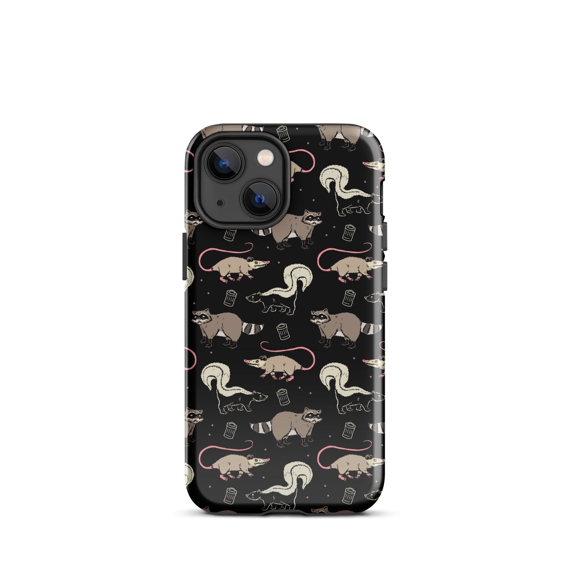 Murder Apparel Garbage Cats iPhone Case