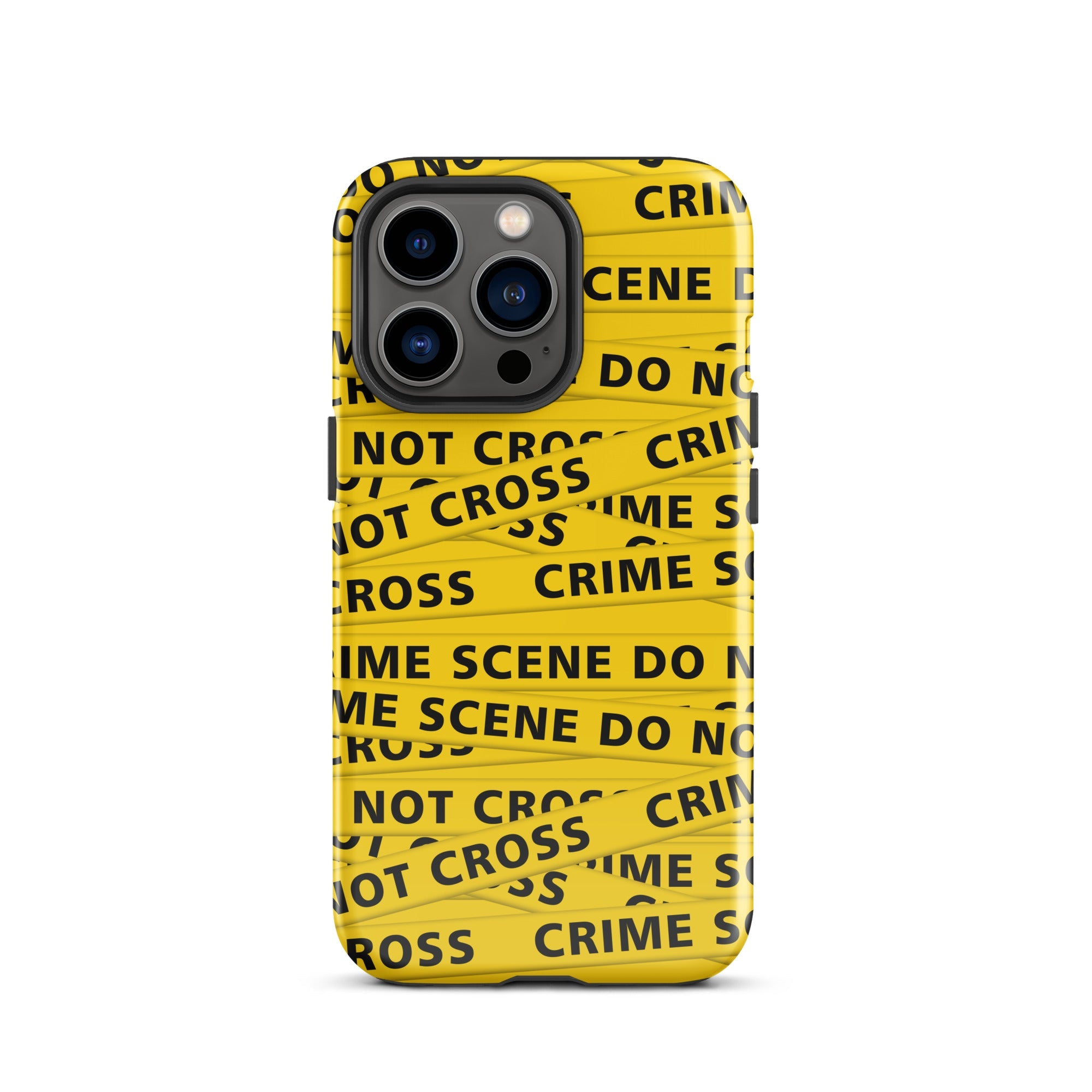 Murder Apparel Crime Scene iPhone Case
