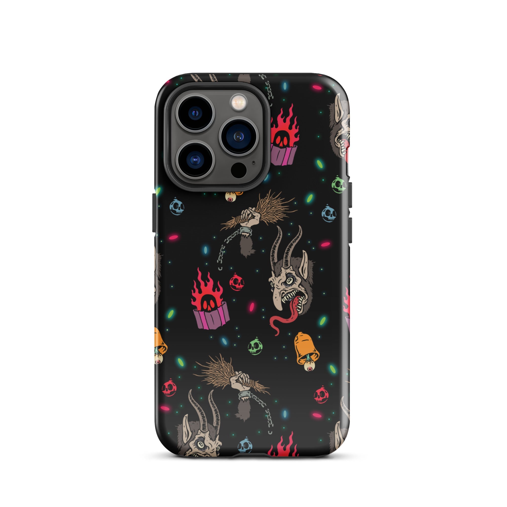 Murder Apparel Merry Krampus iPhone Case
