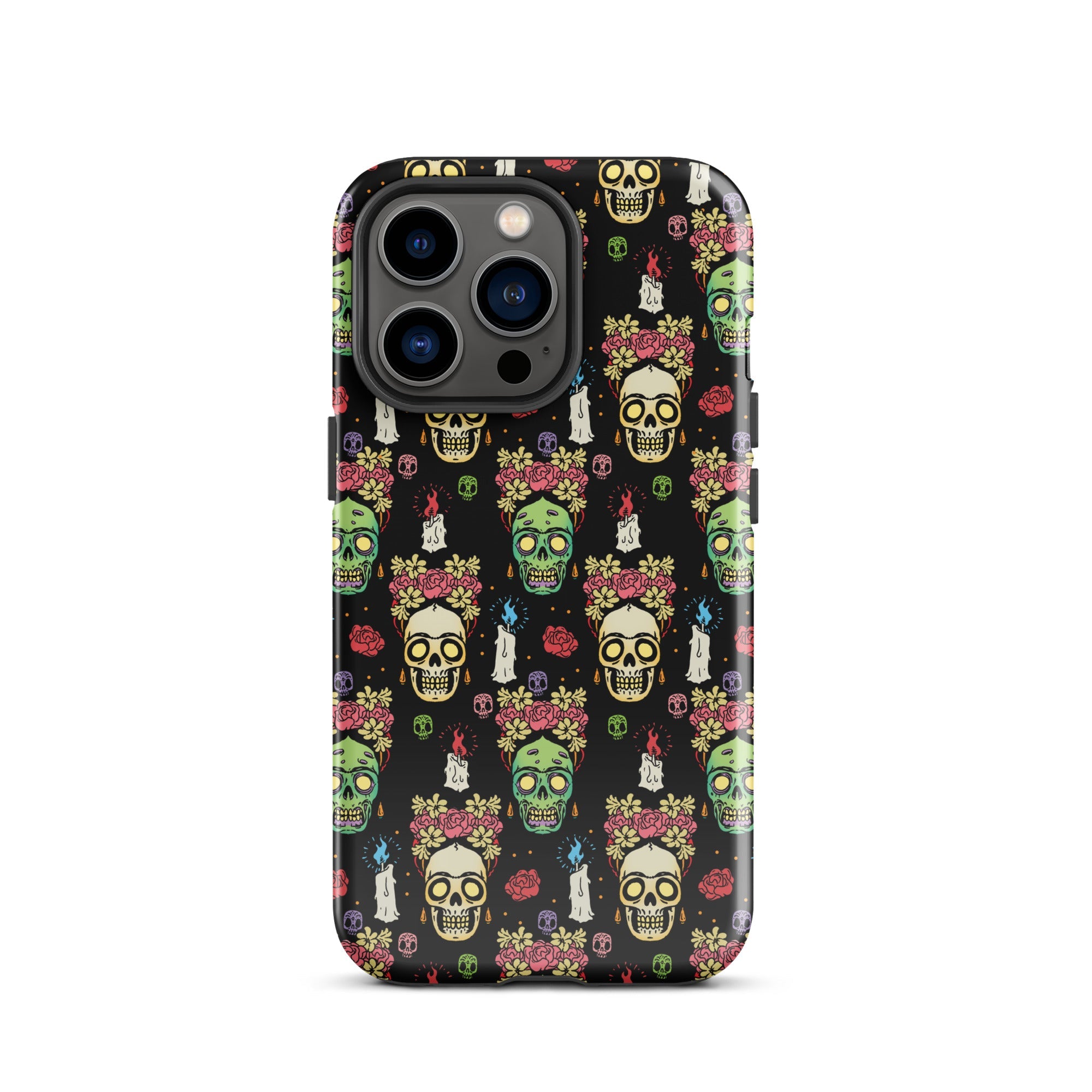 Murder Apparel Frida Kahlo Skull iPhone Case