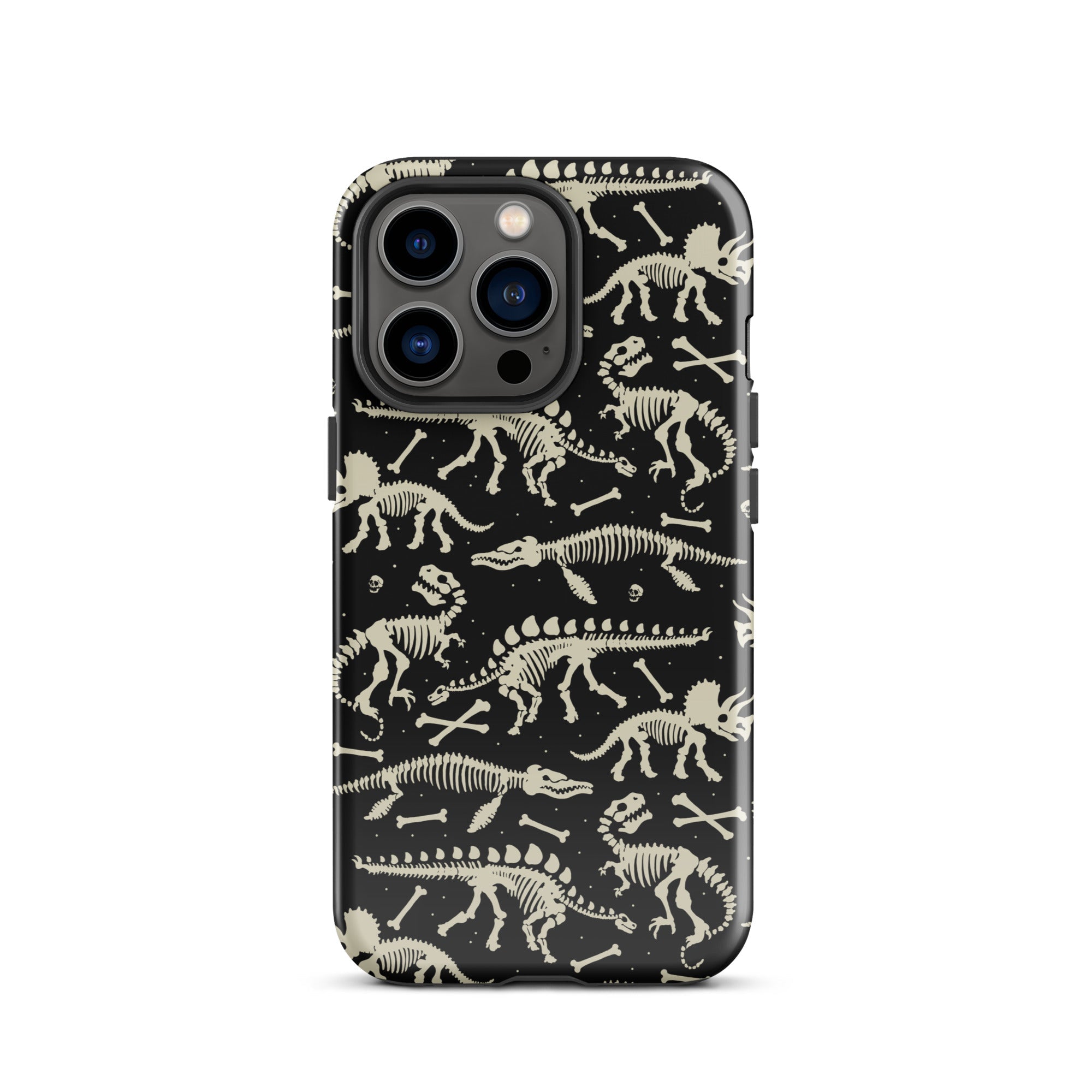 Murder Apparel Dinosaur Fossils iPhone Case
