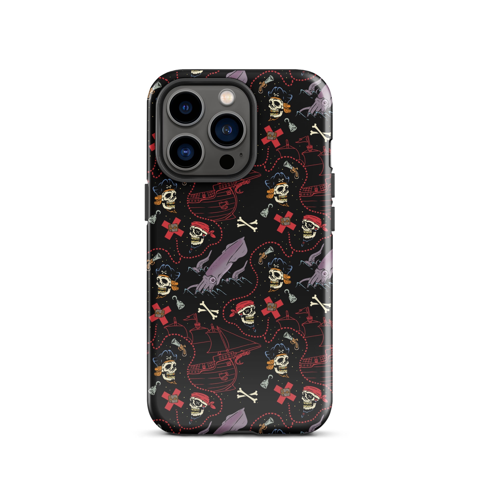 Murder Apparel Pirate Skulls iPhone Case