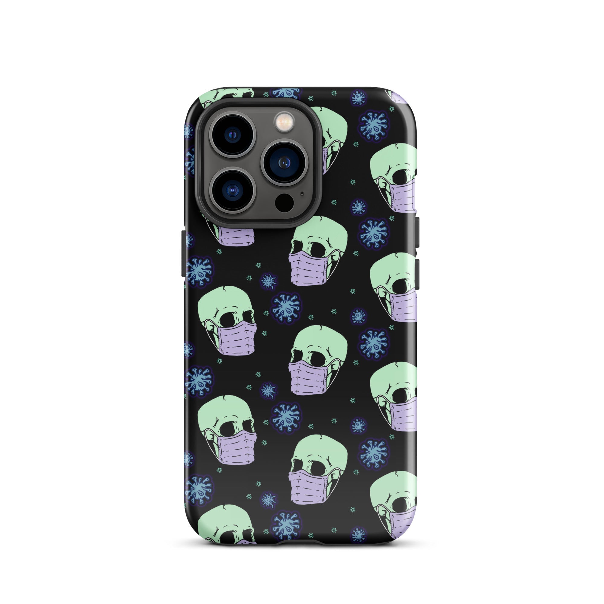 Murder Apparel Virus Skull iPhone Case