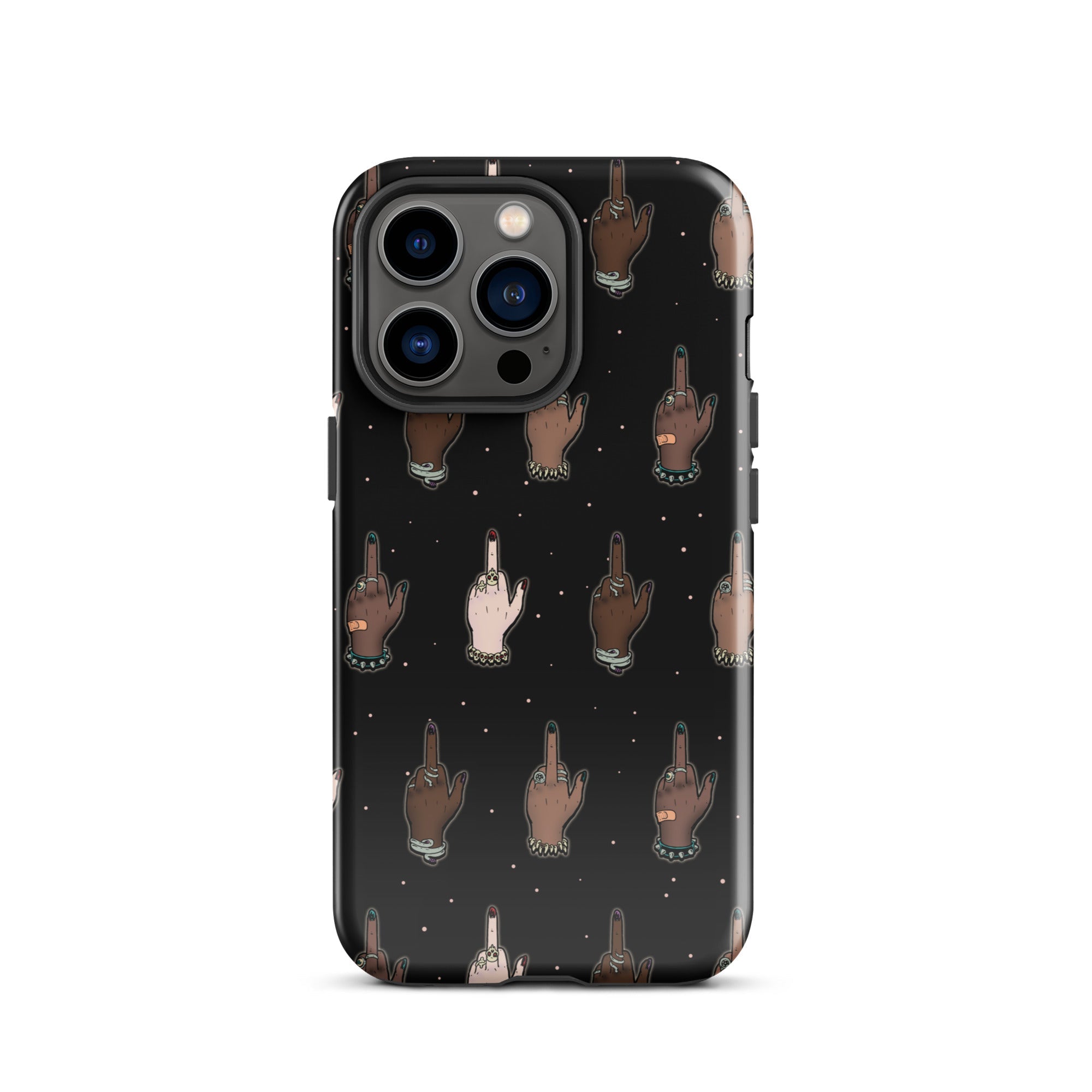 Murder Apparel Fuck Racism iPhone Case