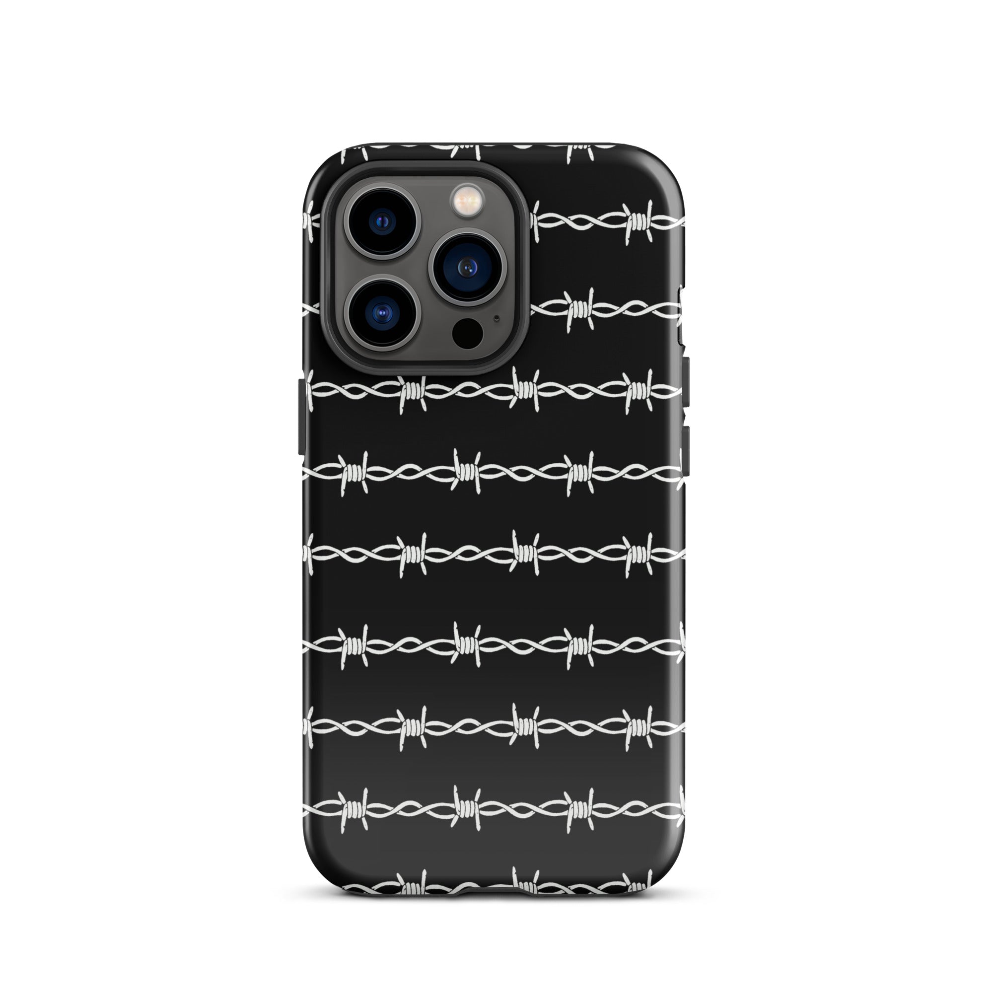 Murder Apparel Barbed Wire iPhone Case