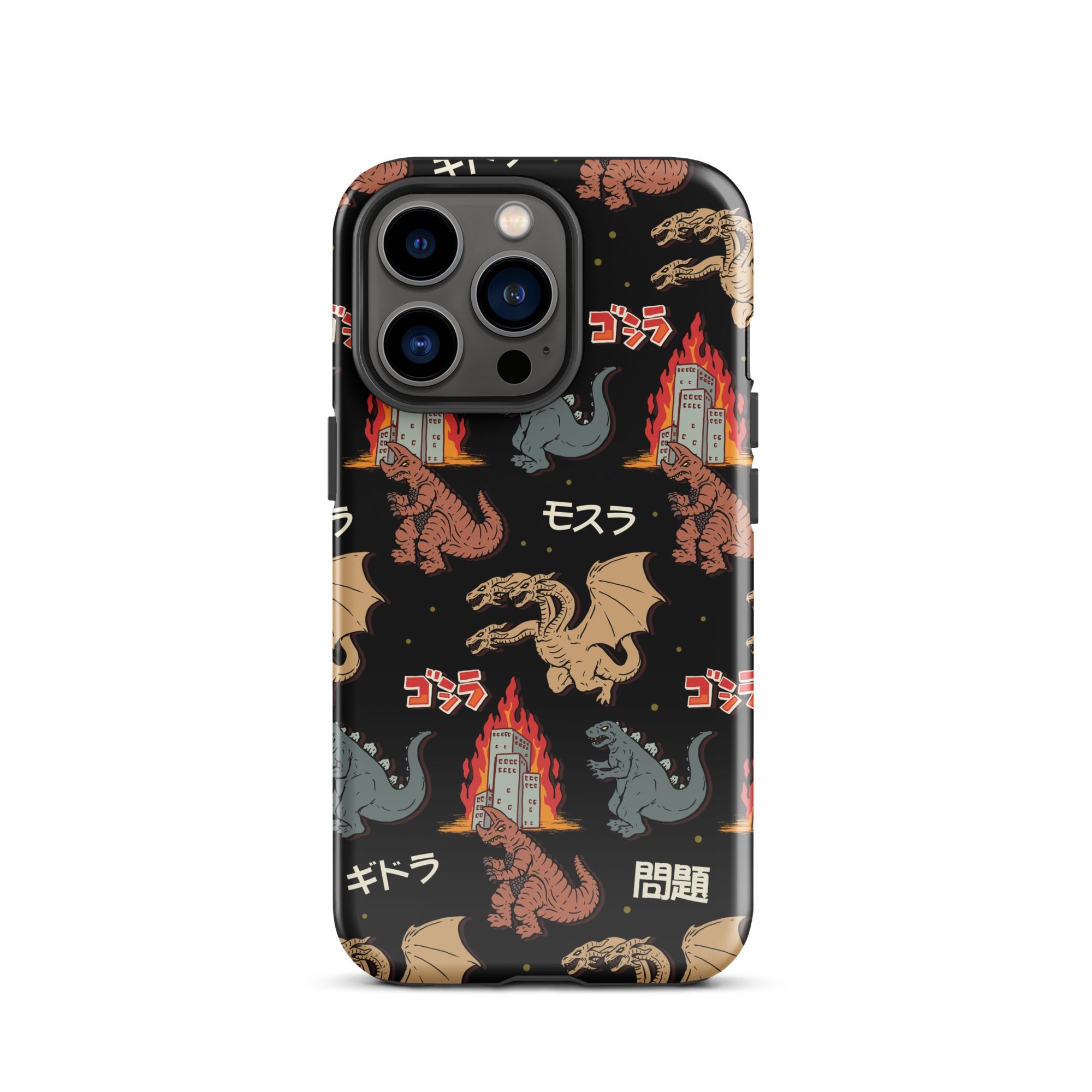 Murder Apparel Godzilla And Friends iPhone Case