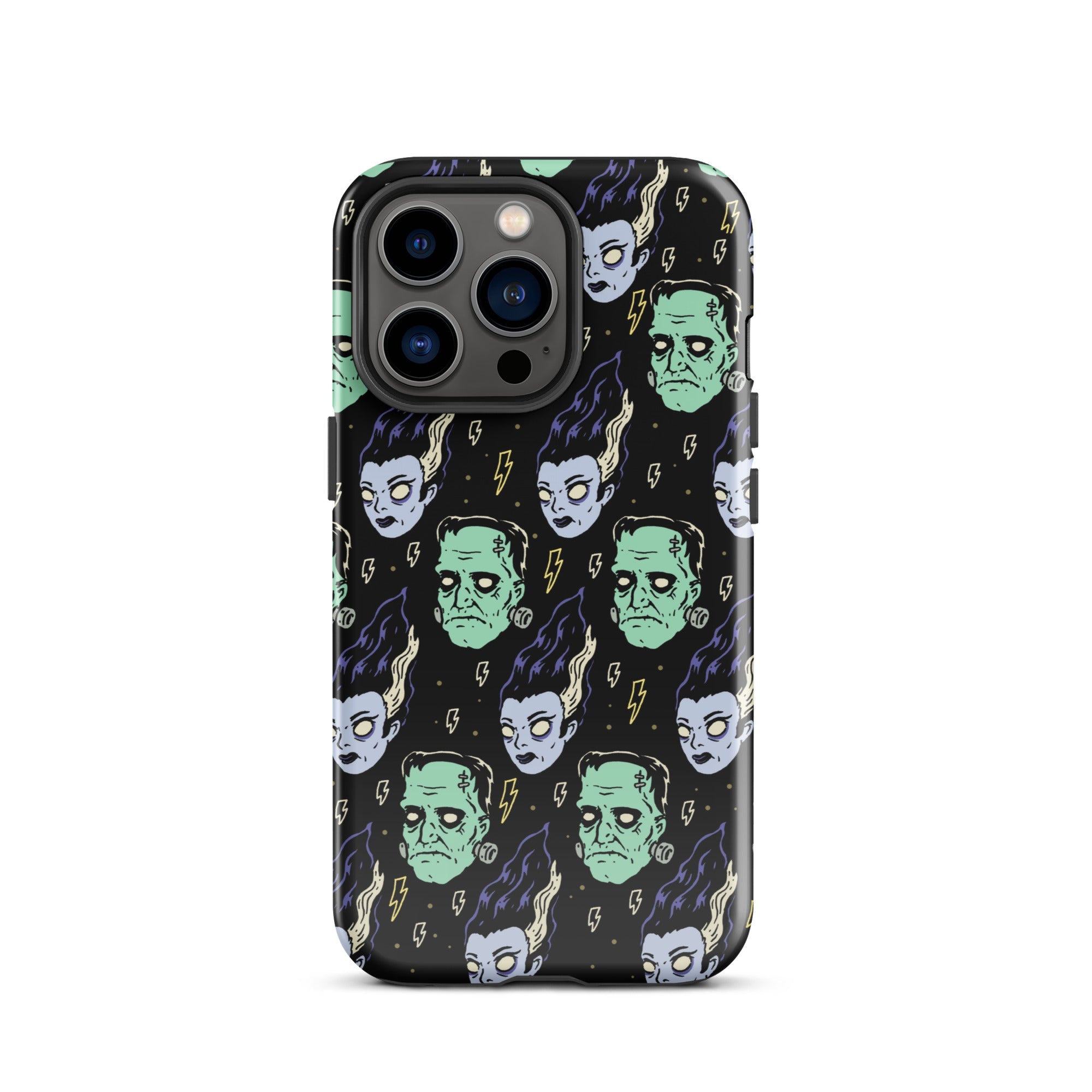 Murder Apparel Frankenstein And Bride iPhone Case
