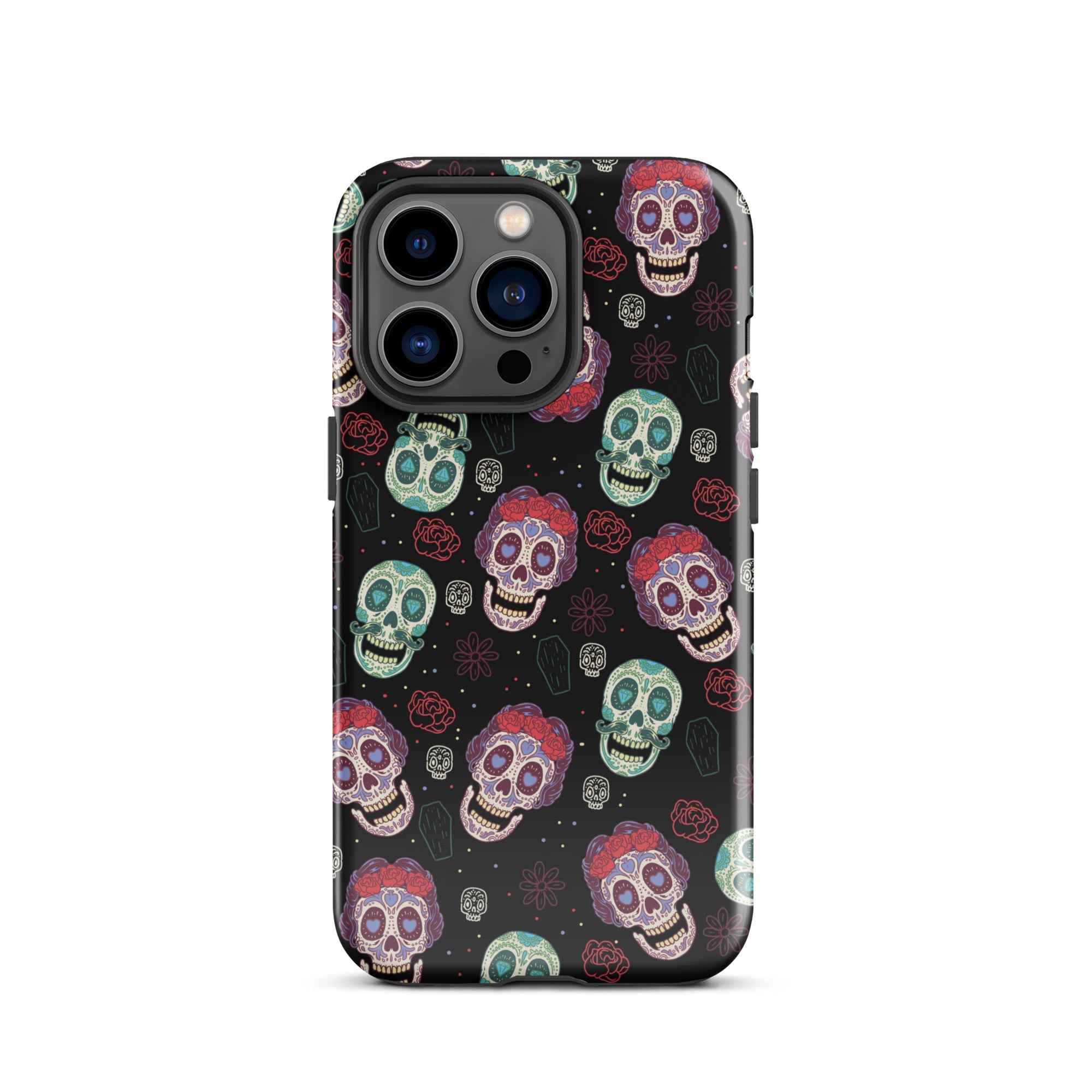 Murder Apparel Sugar Skulls iPhone Case