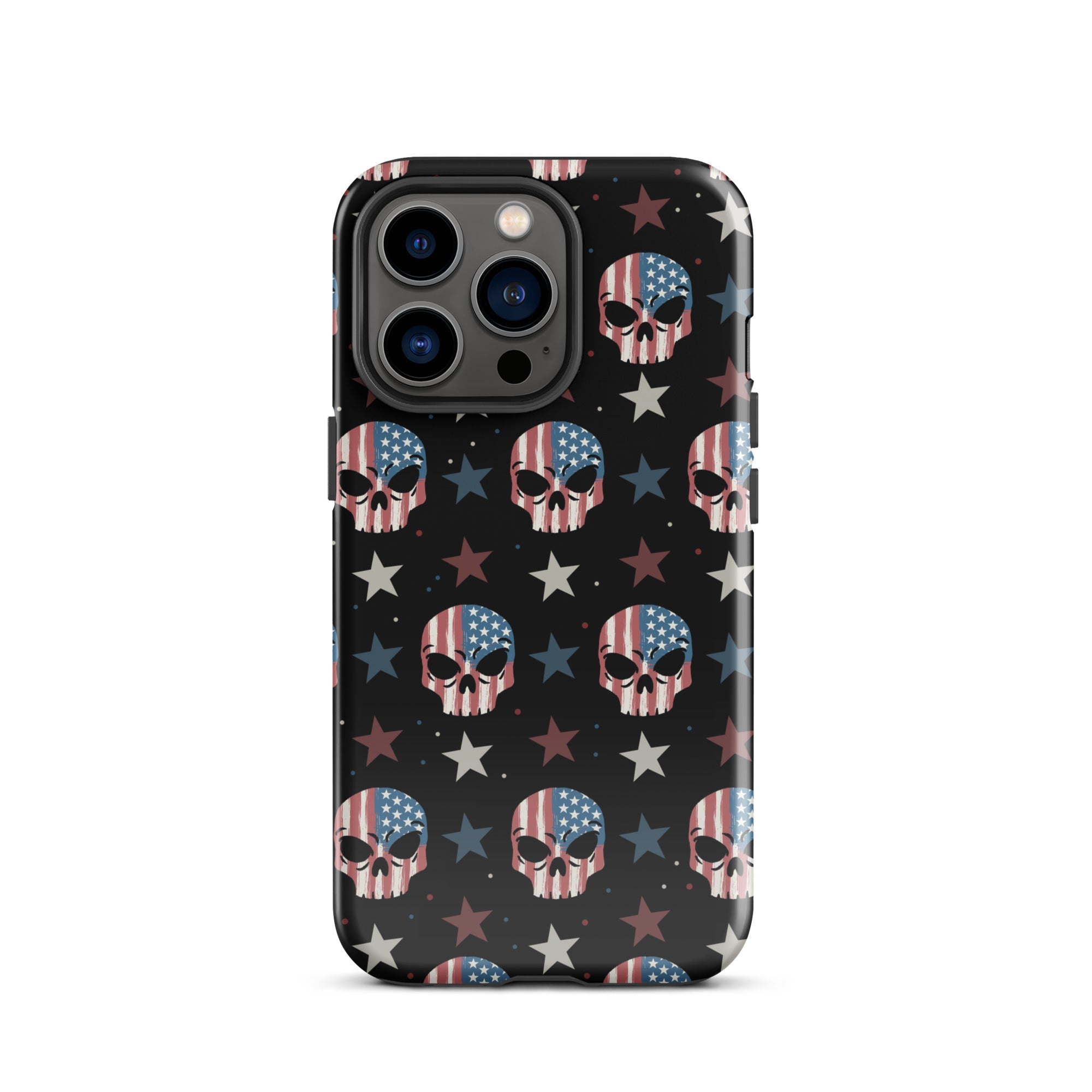 Murder Apparel USA Skull iPhone Case
