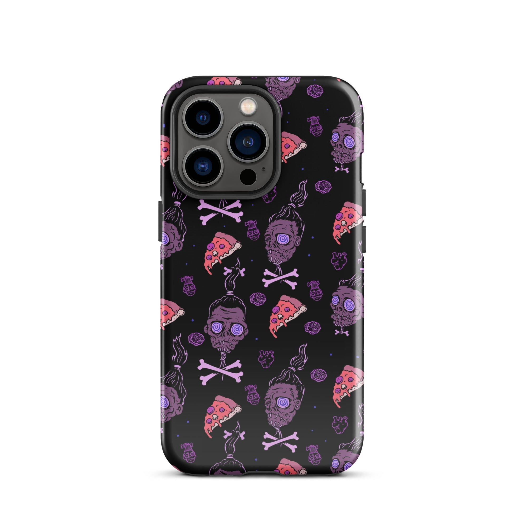 Murder Apparel Horror Movies And Pizza iPhone Case