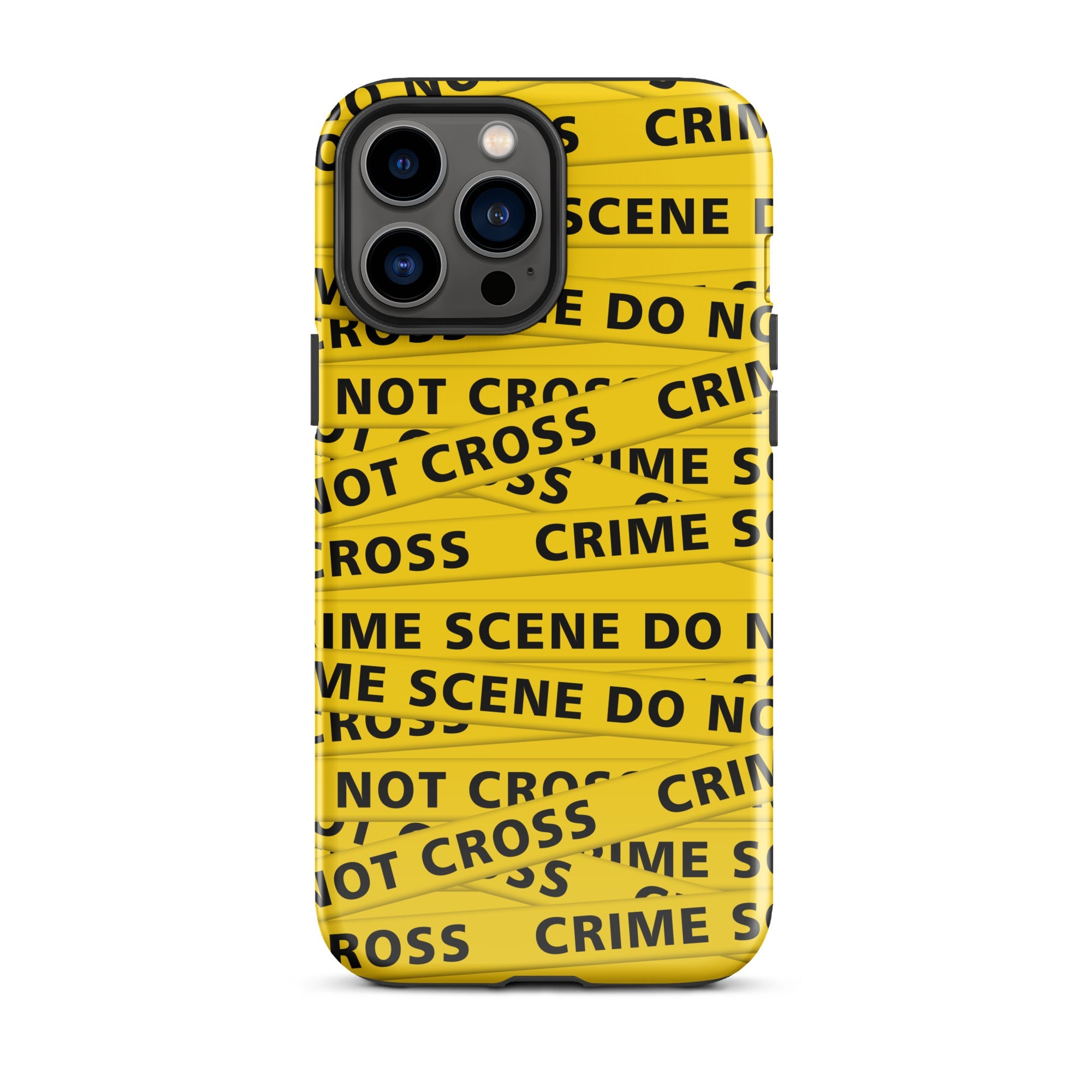 Murder Apparel Crime Scene iPhone Case