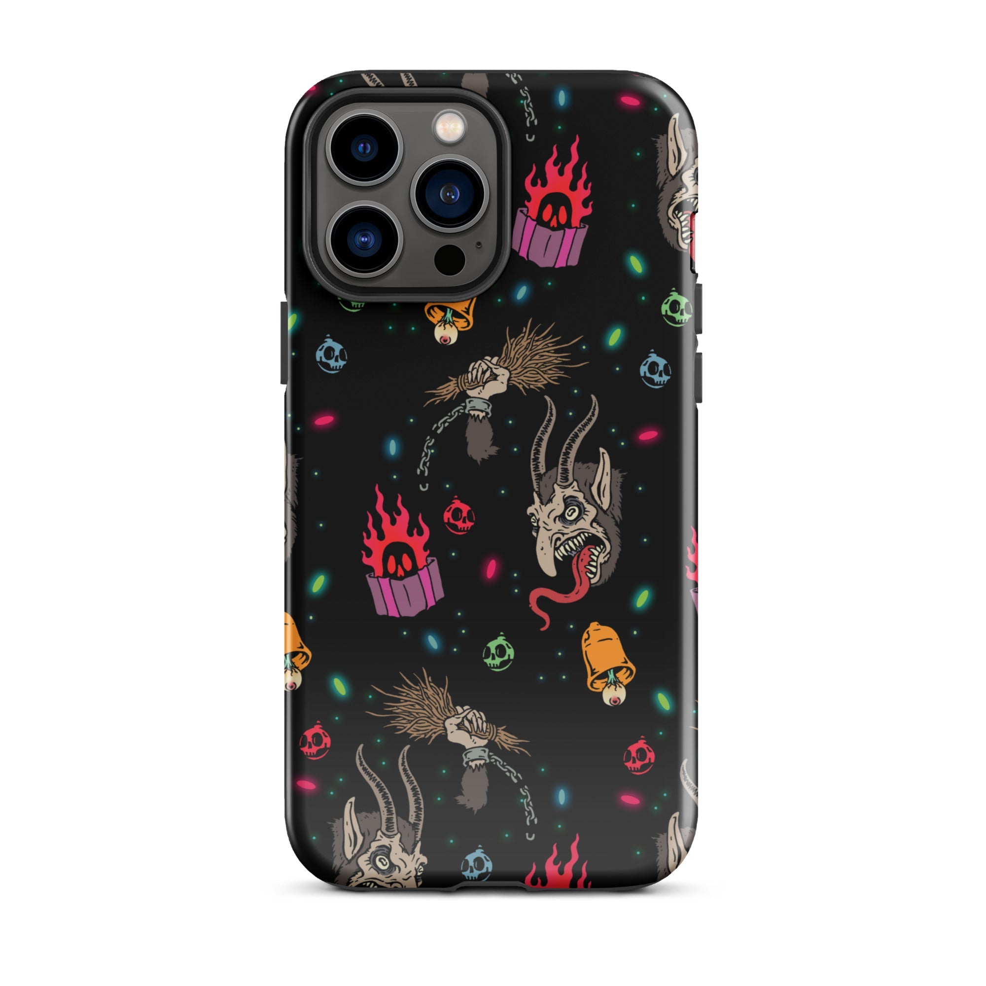 Murder Apparel Merry Krampus iPhone Case
