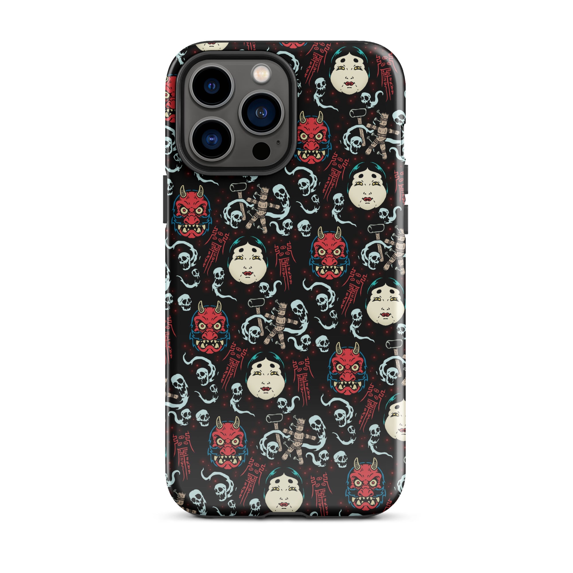 Murder Apparel Japanese Curse iPhone Case