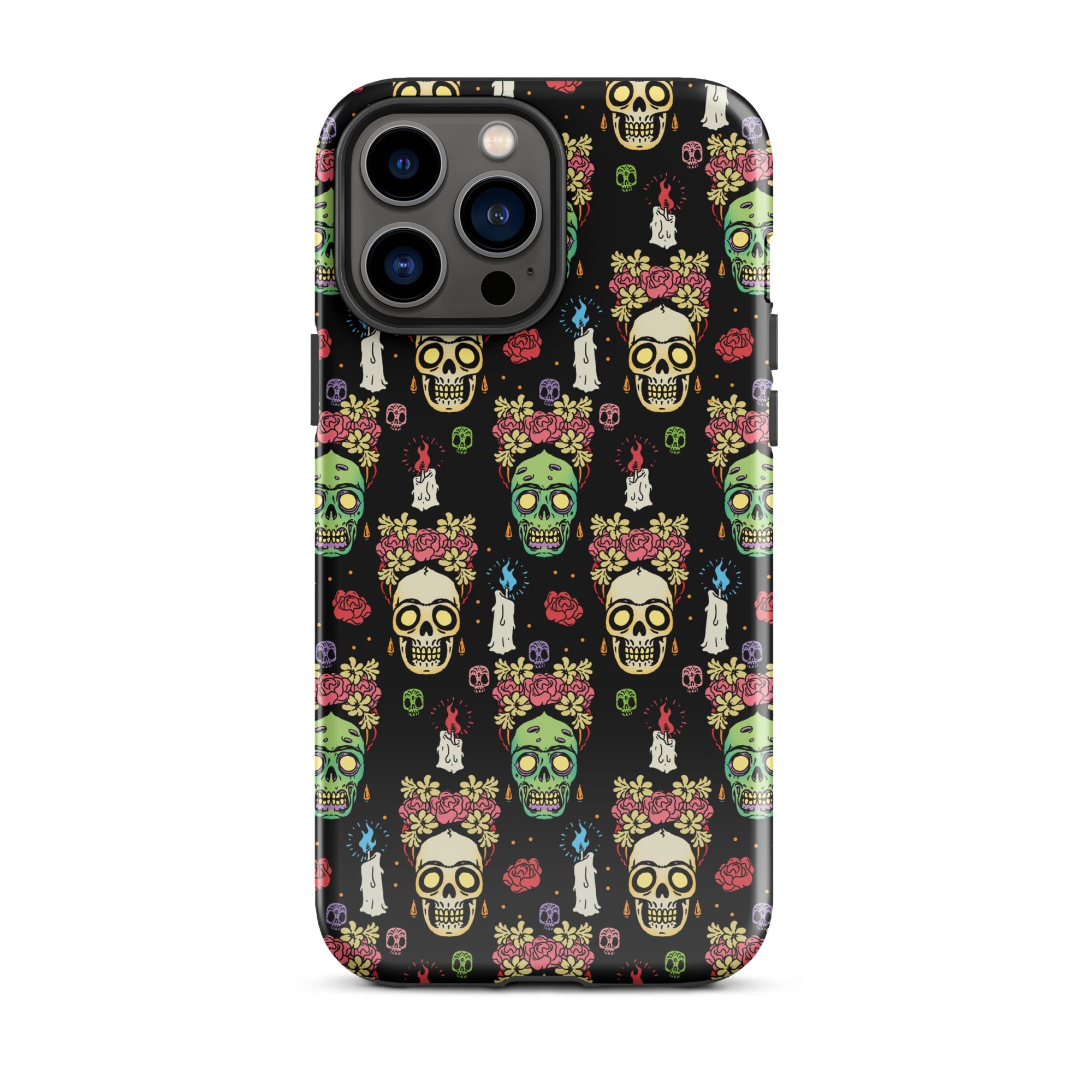 Murder Apparel Frida Kahlo Skull iPhone Case