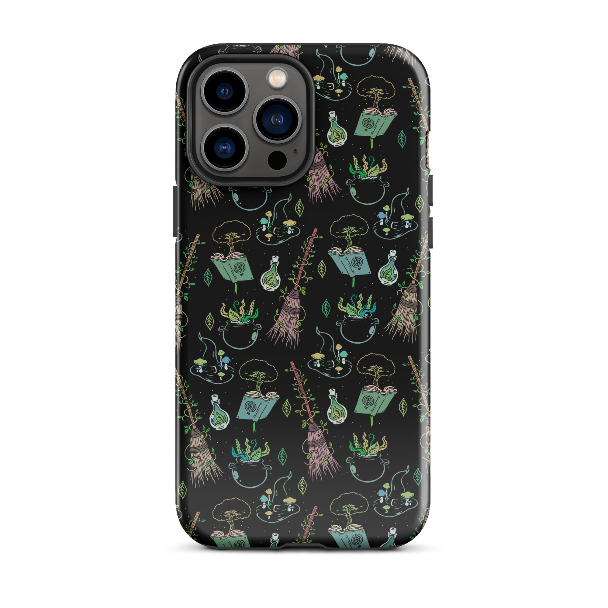 Murder Apparel Green Witch iPhone Case