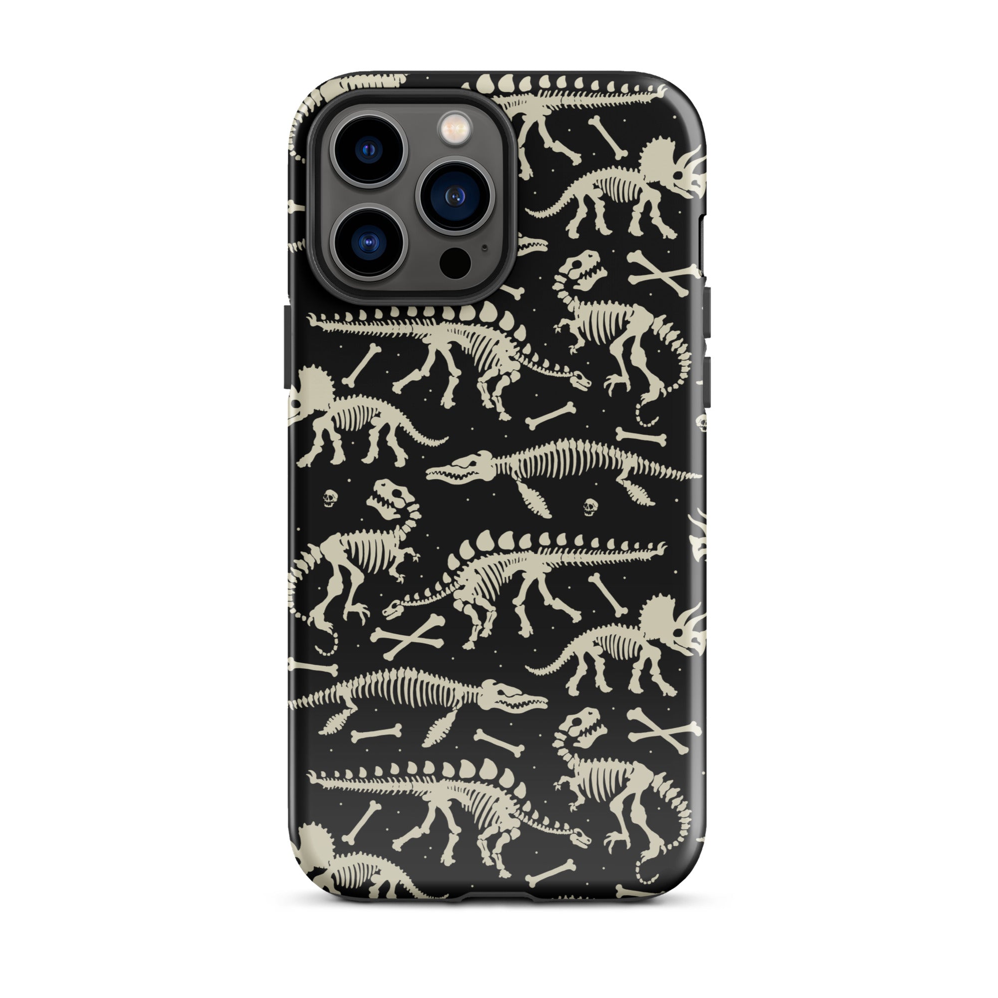 Murder Apparel Dinosaur Fossils iPhone Case