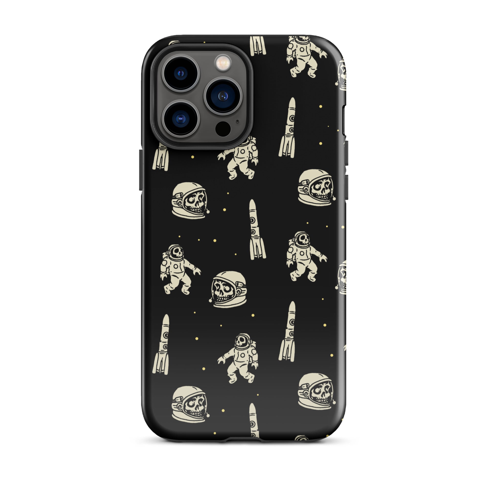 Murder Apparel Astronaut Skull iPhone Case