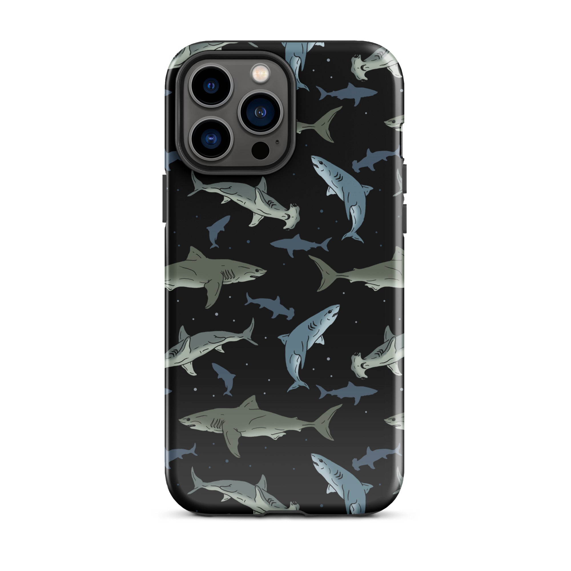 Murder Apparel Shark Infested iPhone Case
