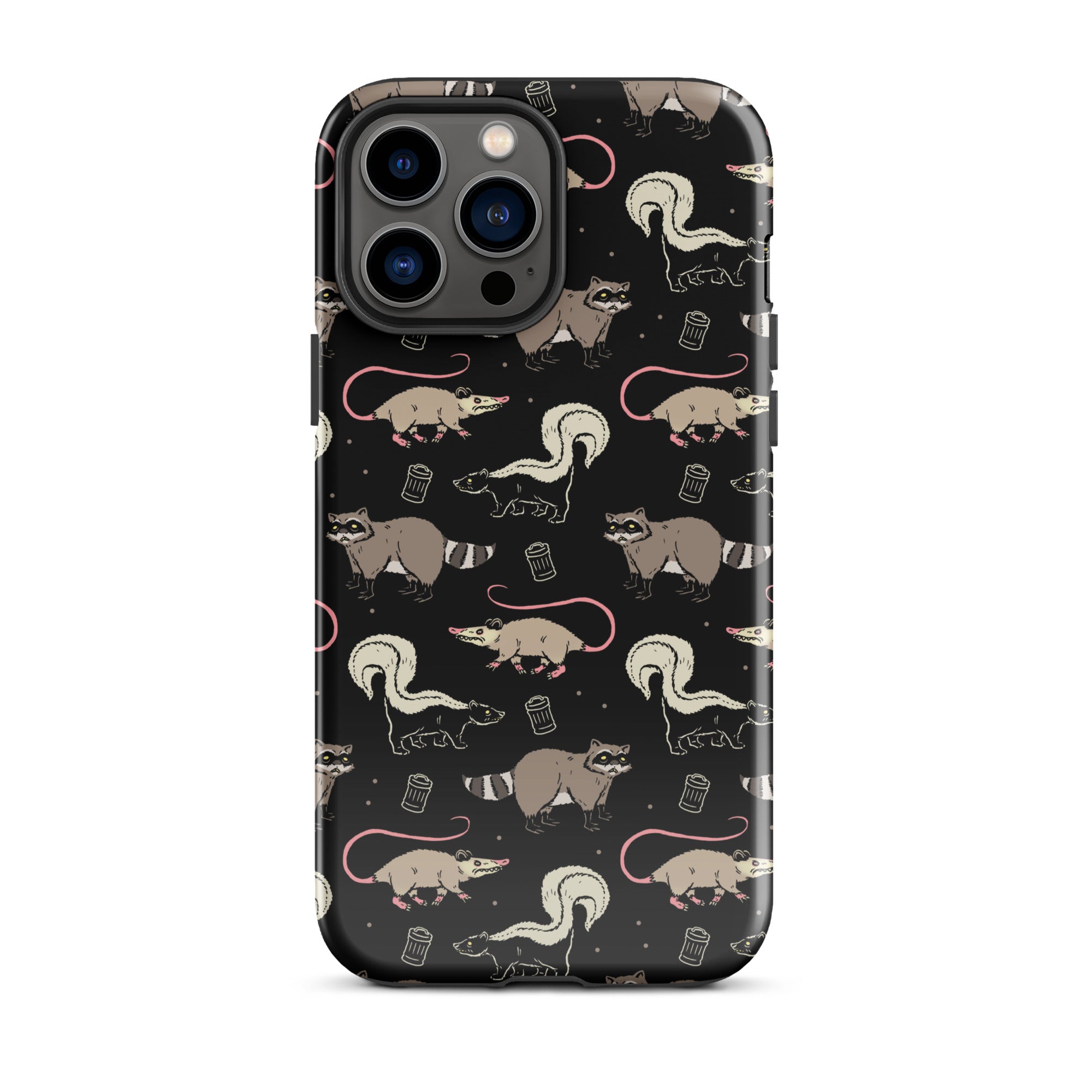 Murder Apparel Garbage Cats iPhone Case