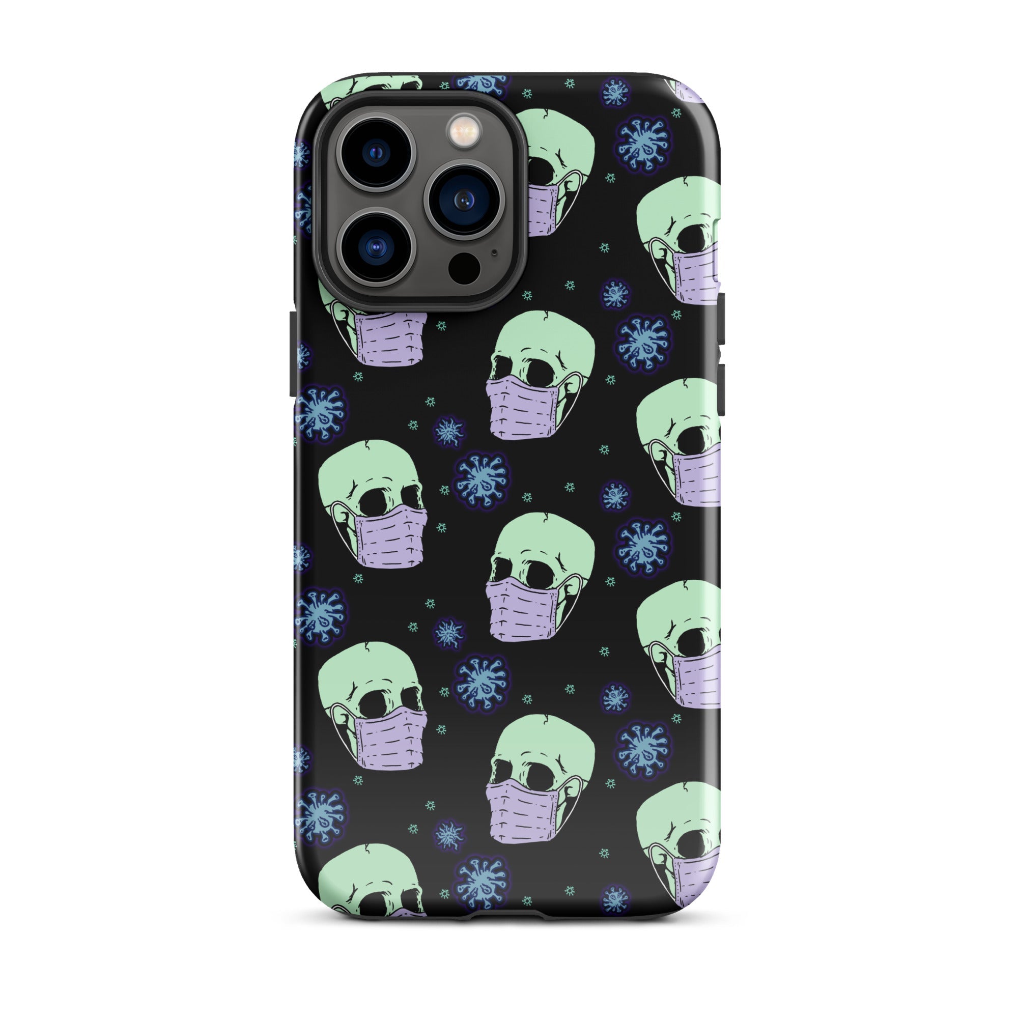 Murder Apparel Virus Skull iPhone Case